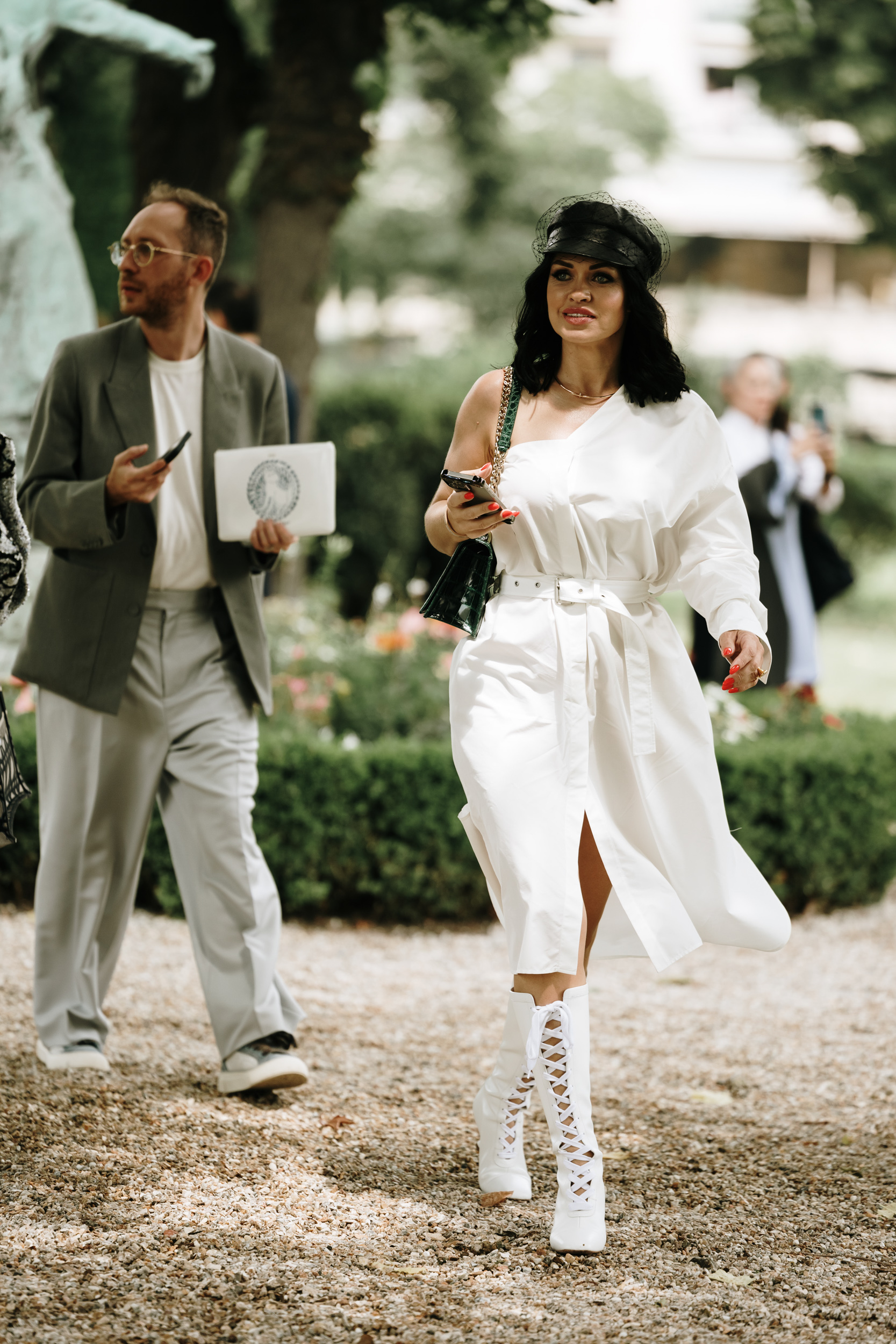 Paris Men's Street Style Spring 2025 Shows