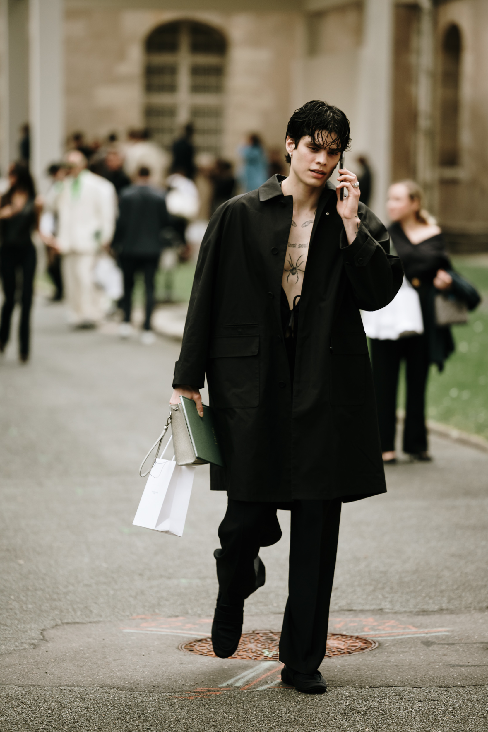 Paris Men's Street Style Spring 2025 Shows