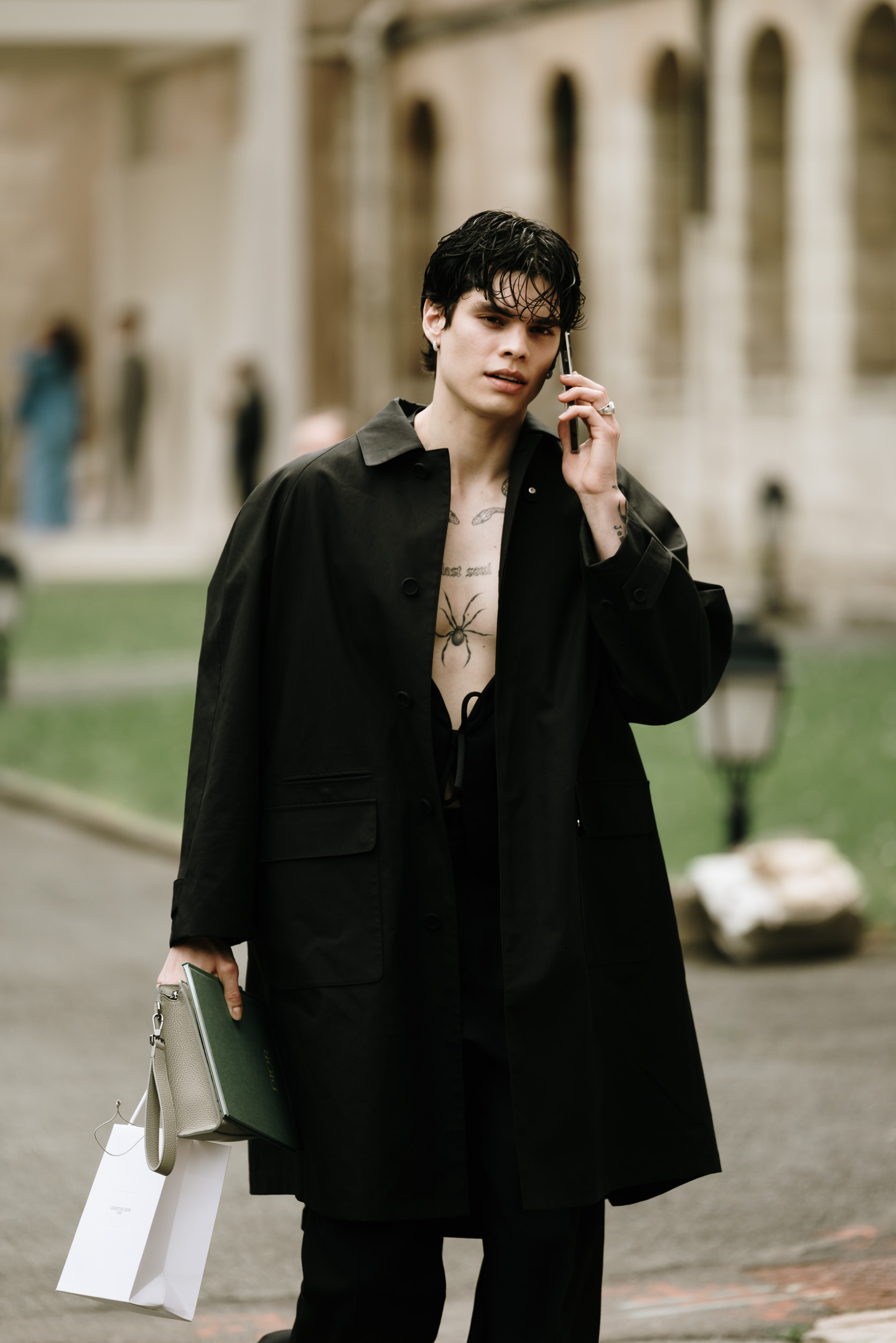 Paris Men's Street Style Spring 2025 Shows