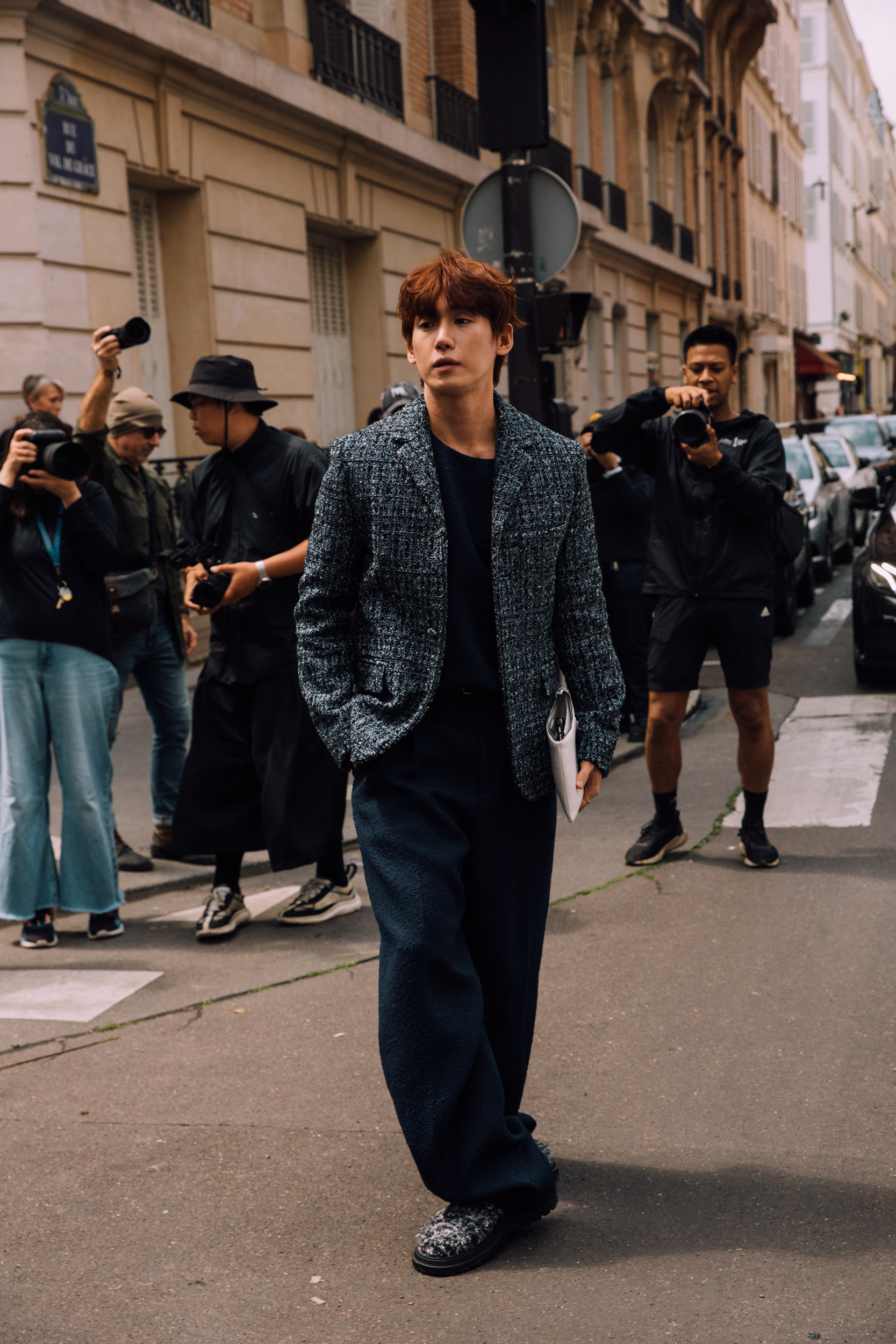 Paris Men's Street Style Spring 2025 Shows