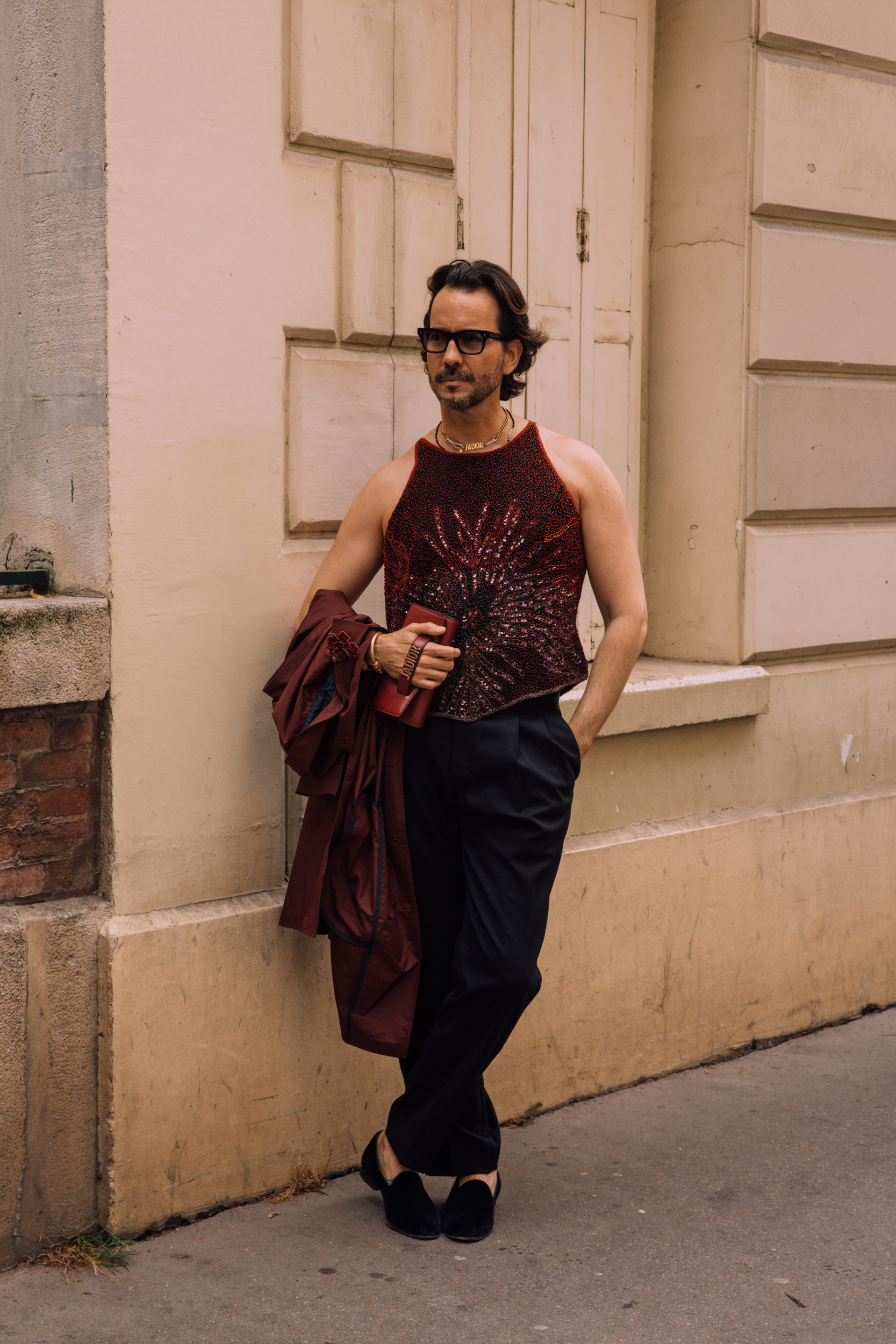 Paris Men's Street Style Spring 2025 Shows