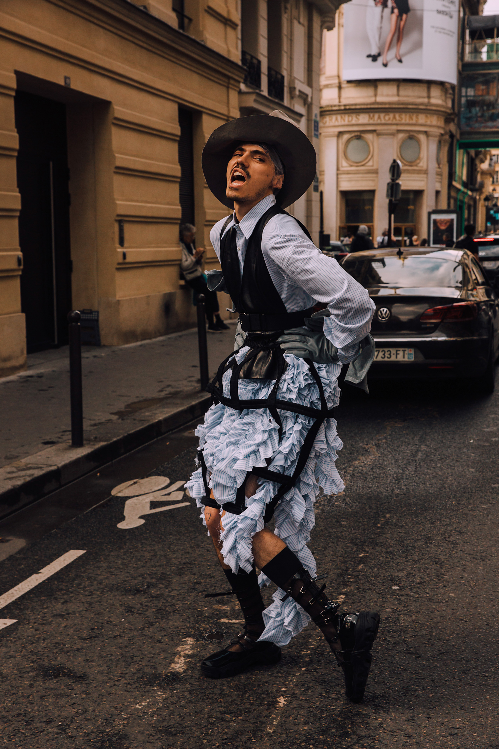 Paris Men's Street Style Spring 2025 Shows