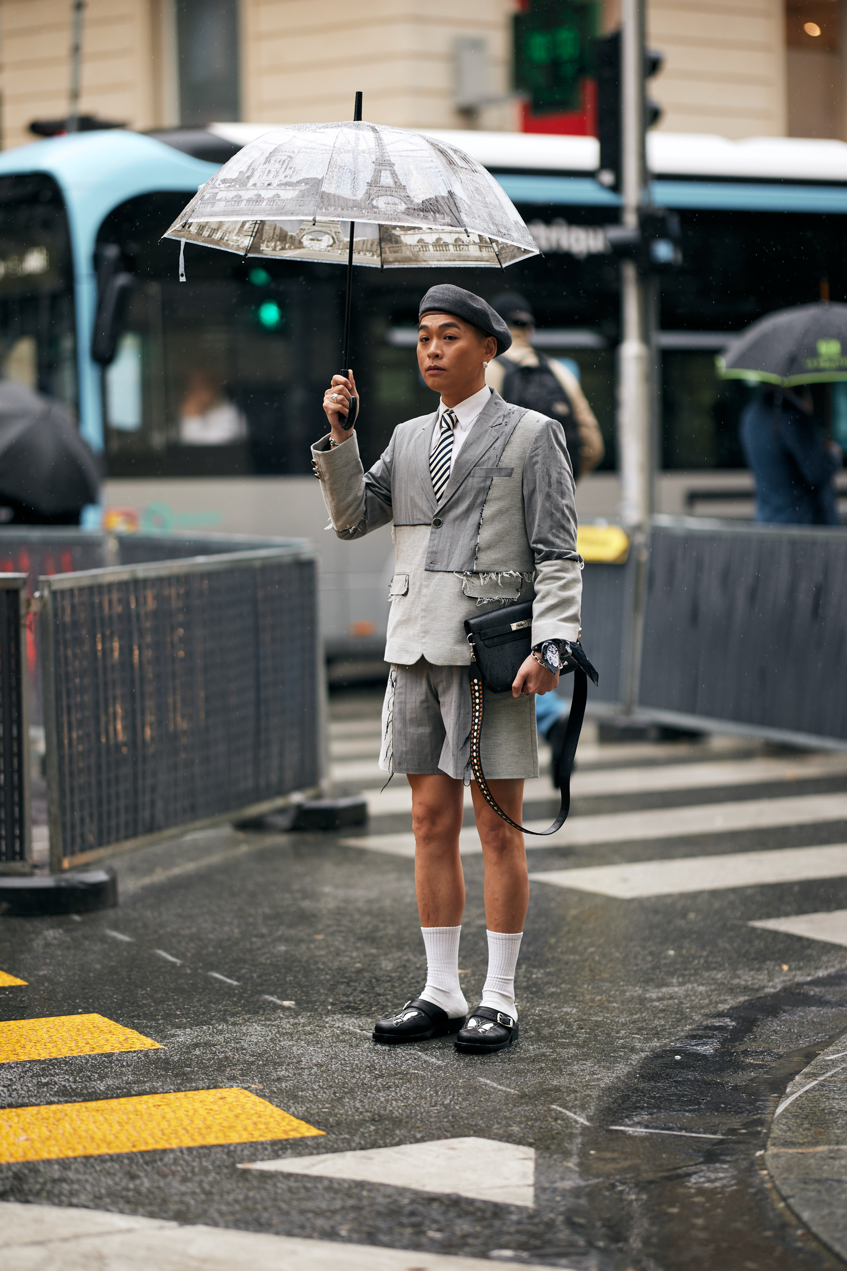 Paris Men's Street Style Spring 2025 Shows