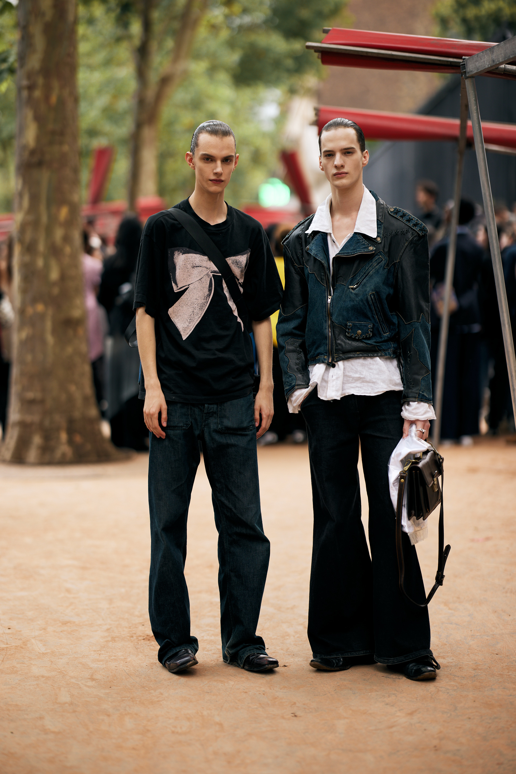 Paris Men's Street Style Spring 2025 Shows