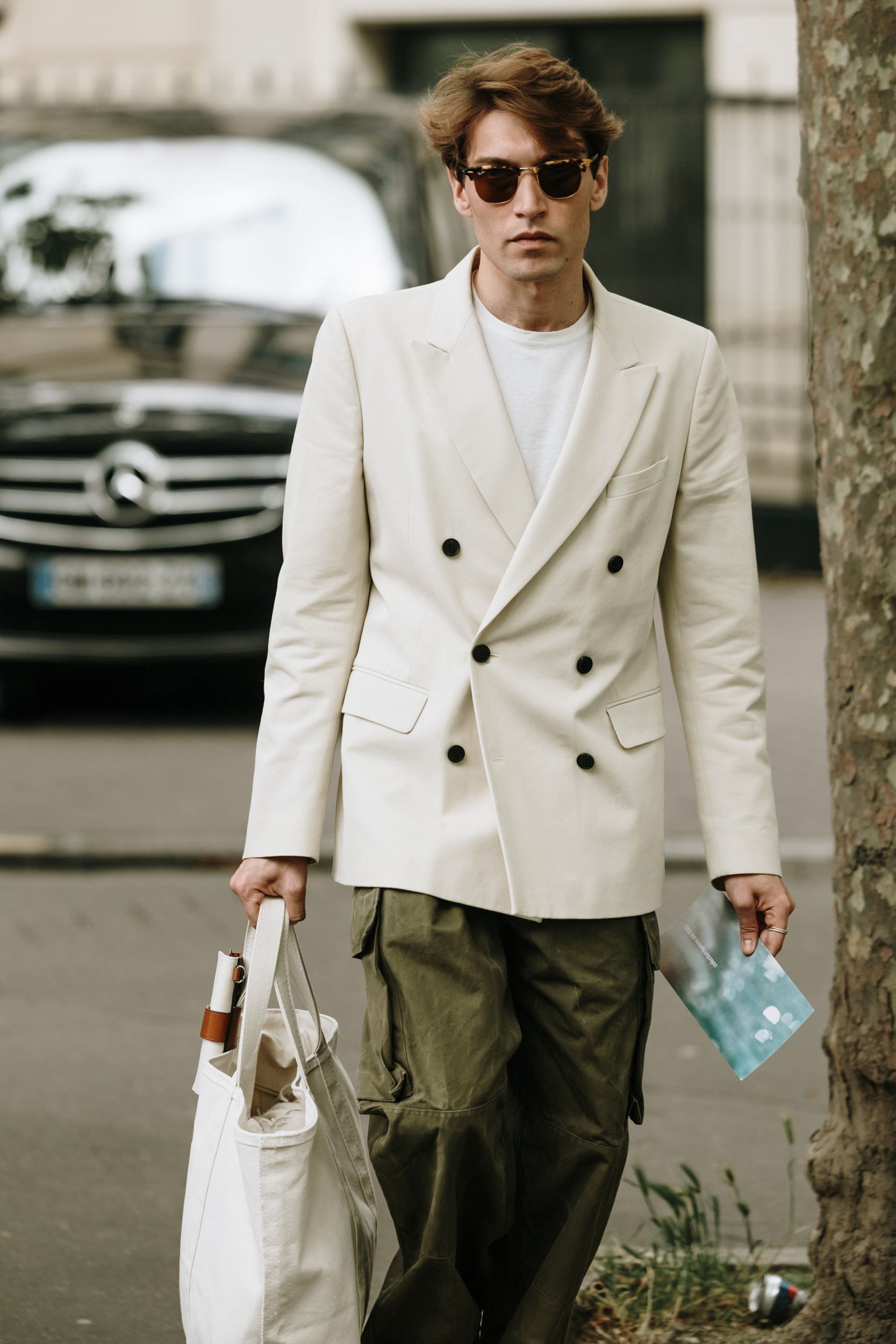 Paris Men's Street Style Spring 2025 Shows