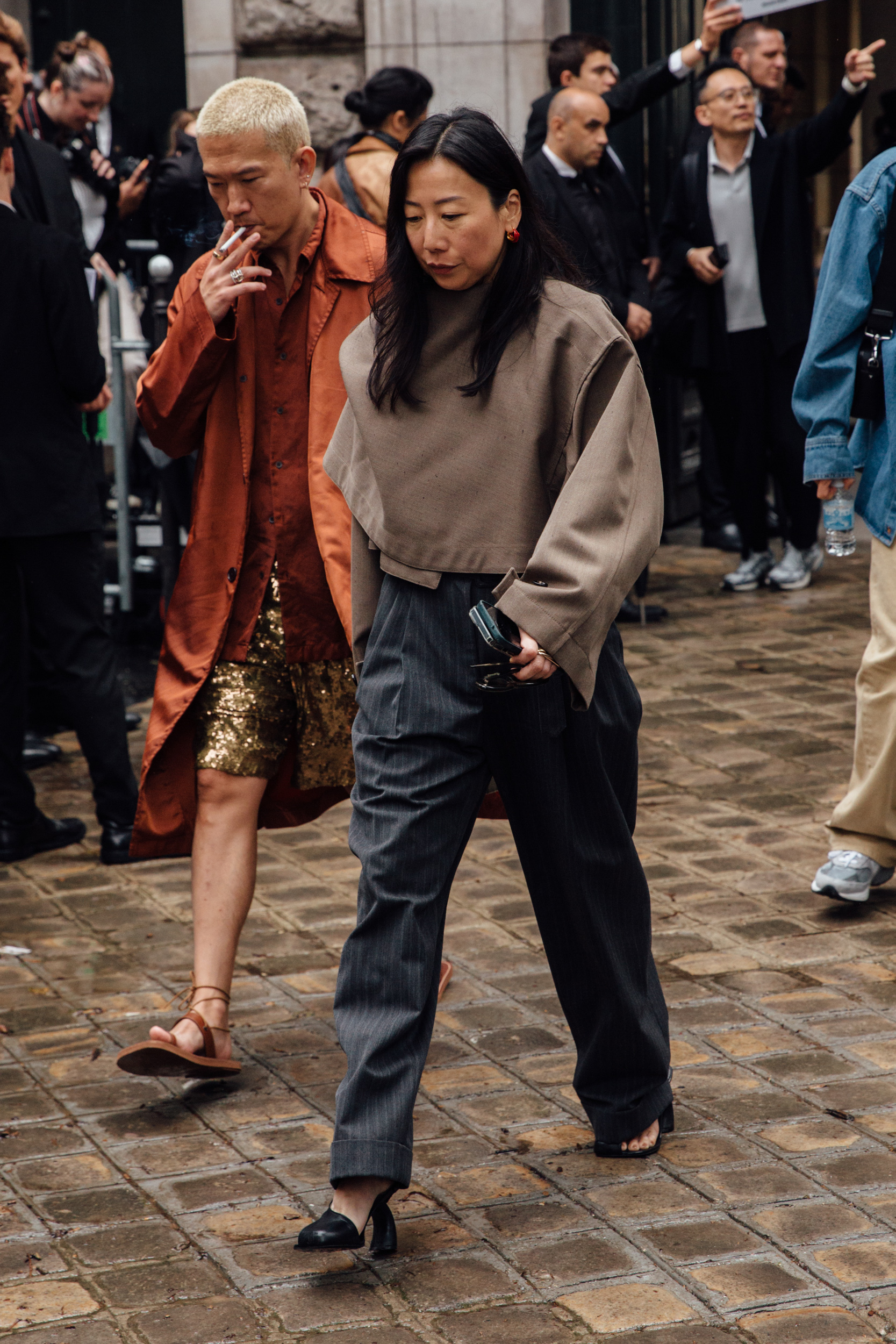 Paris Men's Street Style Spring 2025 Shows