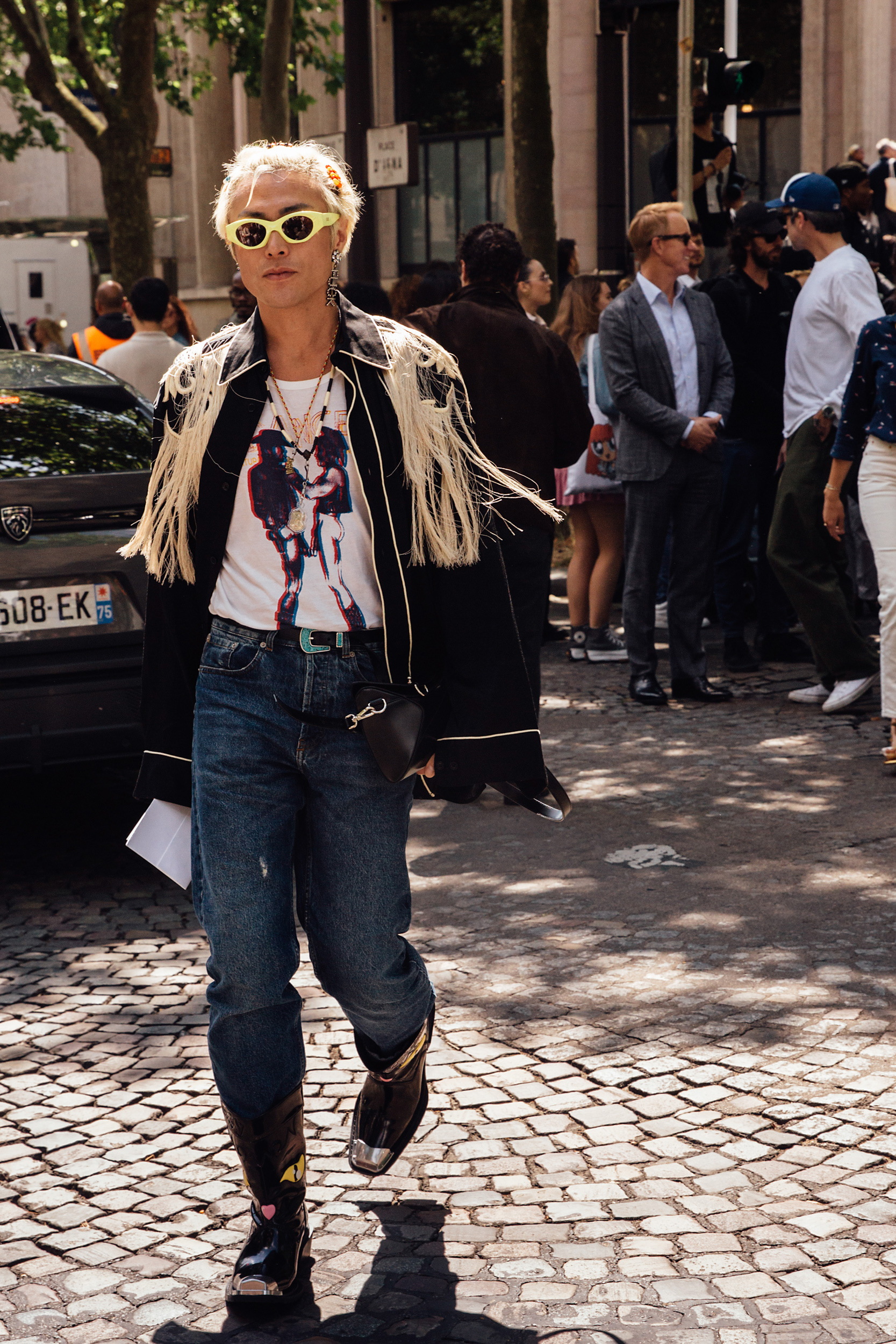 Paris Men's Street Style Spring 2025 Shows