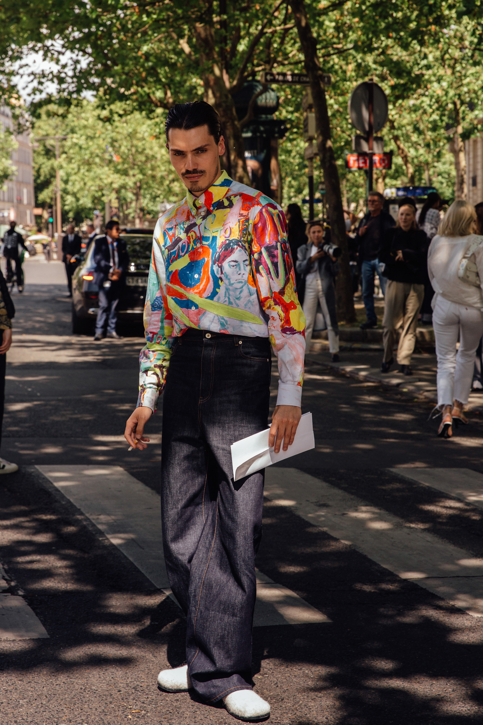 Paris Men's Street Style Spring 2025 Shows