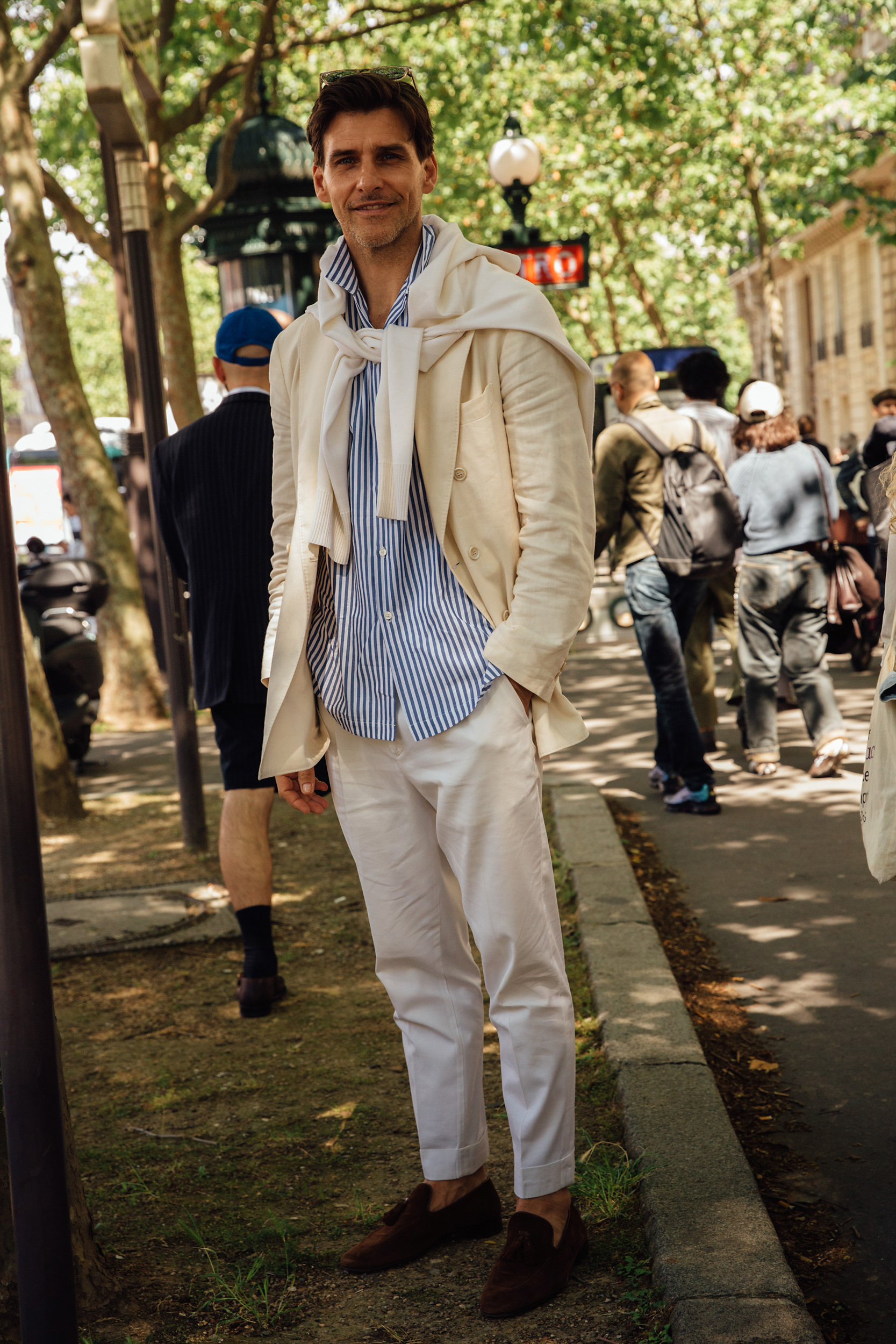 Paris Men's Street Style Spring 2025 Shows