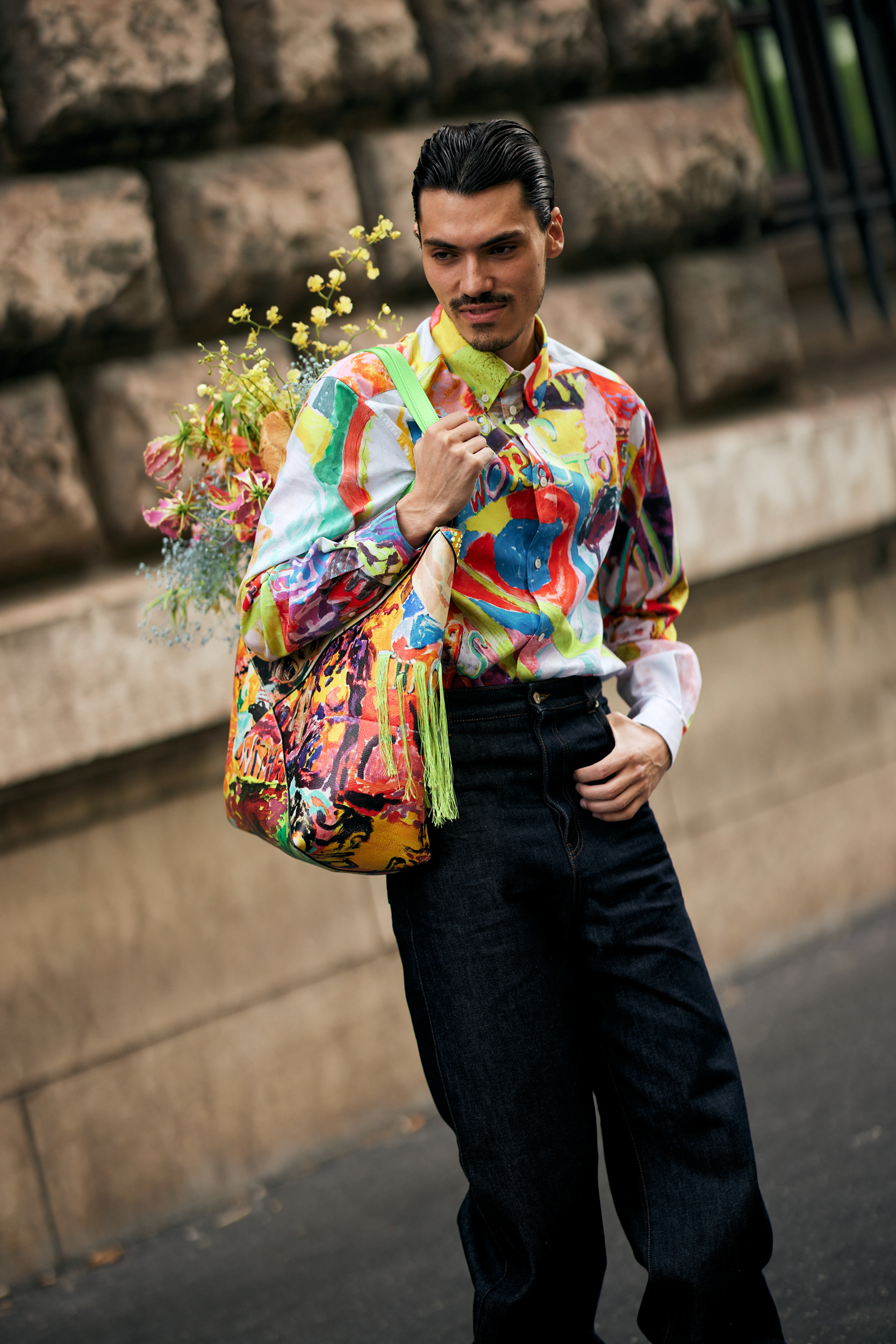 Paris Men's Street Style Spring 2025 Shows