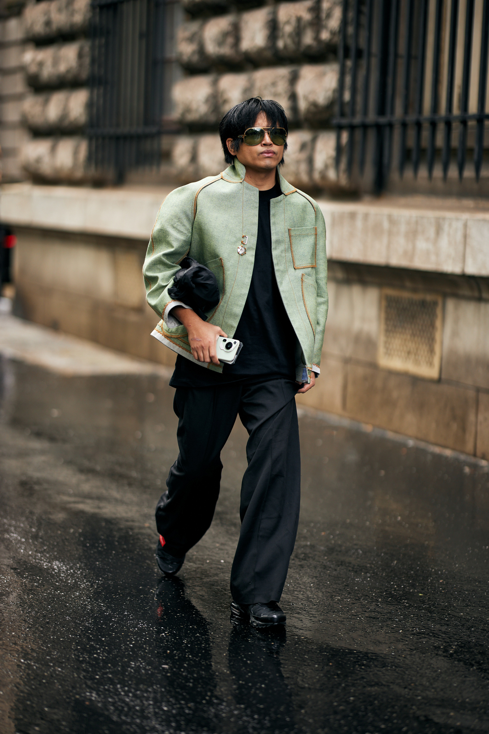 Paris Men's Street Style Spring 2025 Shows