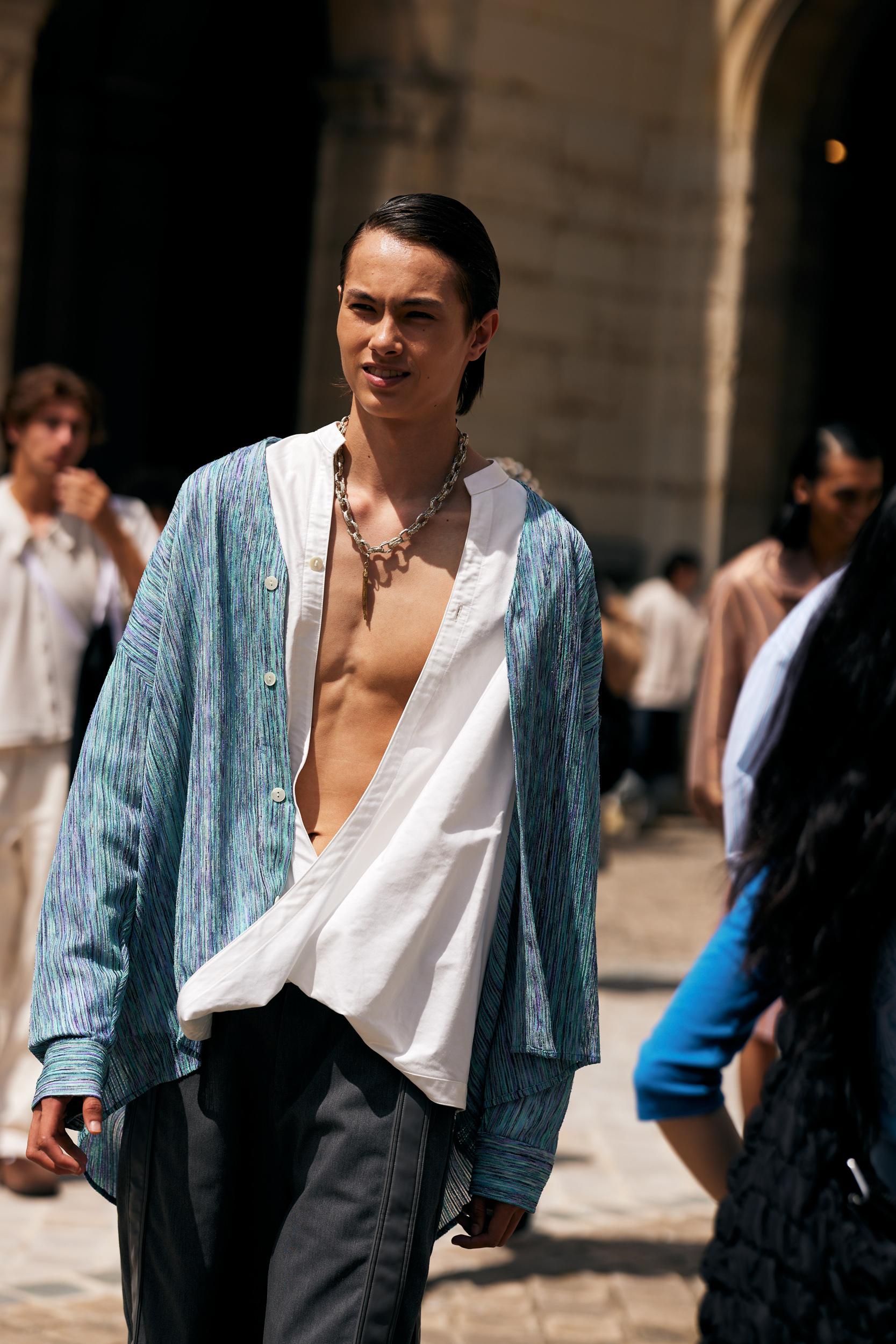 Paris Men's Street Style Spring 2025 Shows