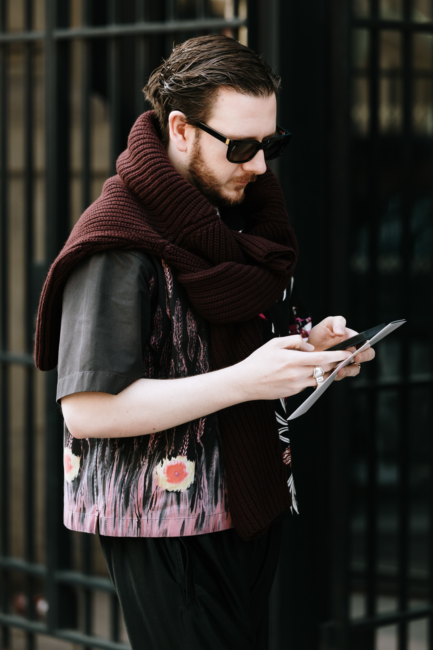 Paris Men's Street Style Spring 2025 Shows