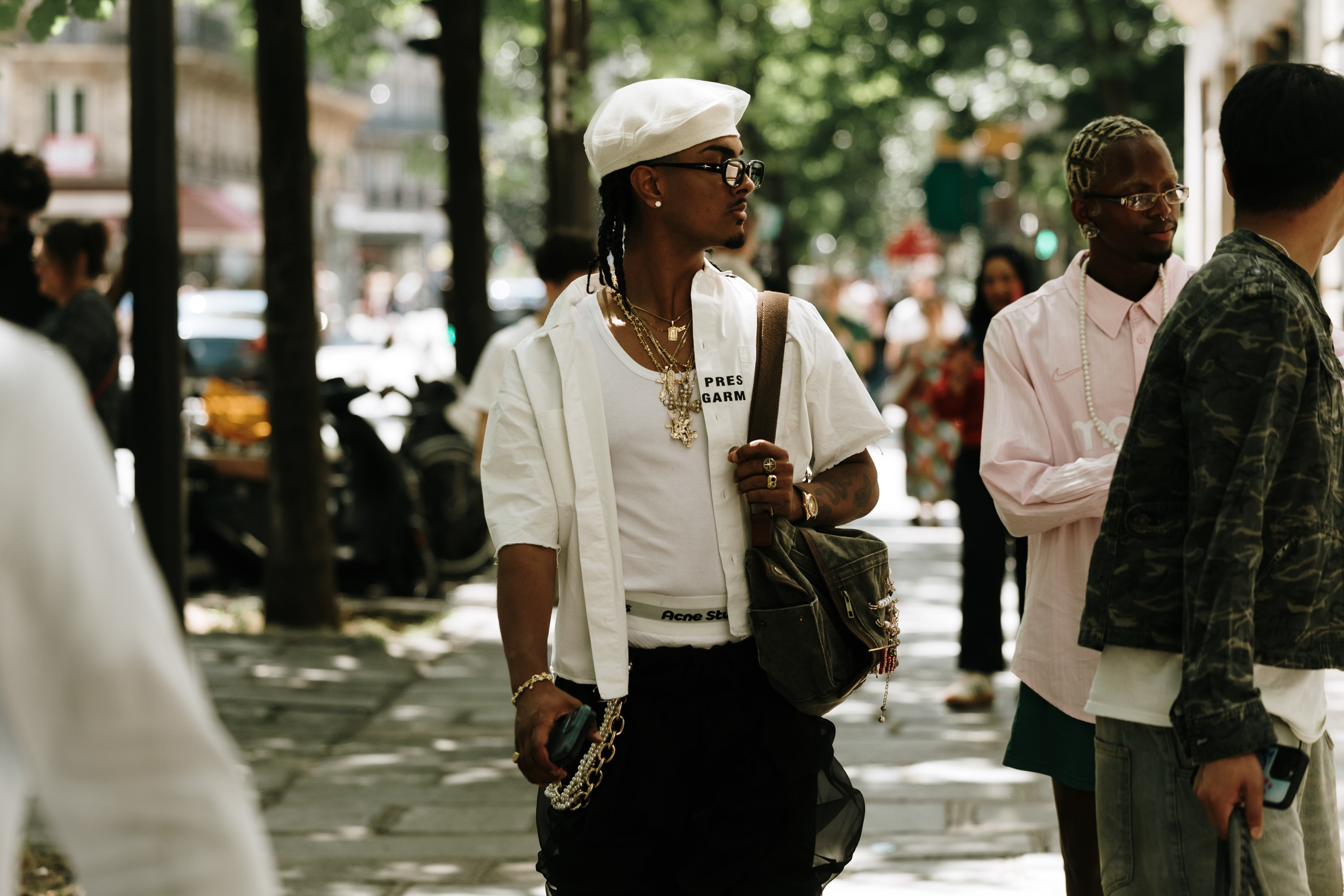 Paris Men's Street Style Spring 2025 Shows