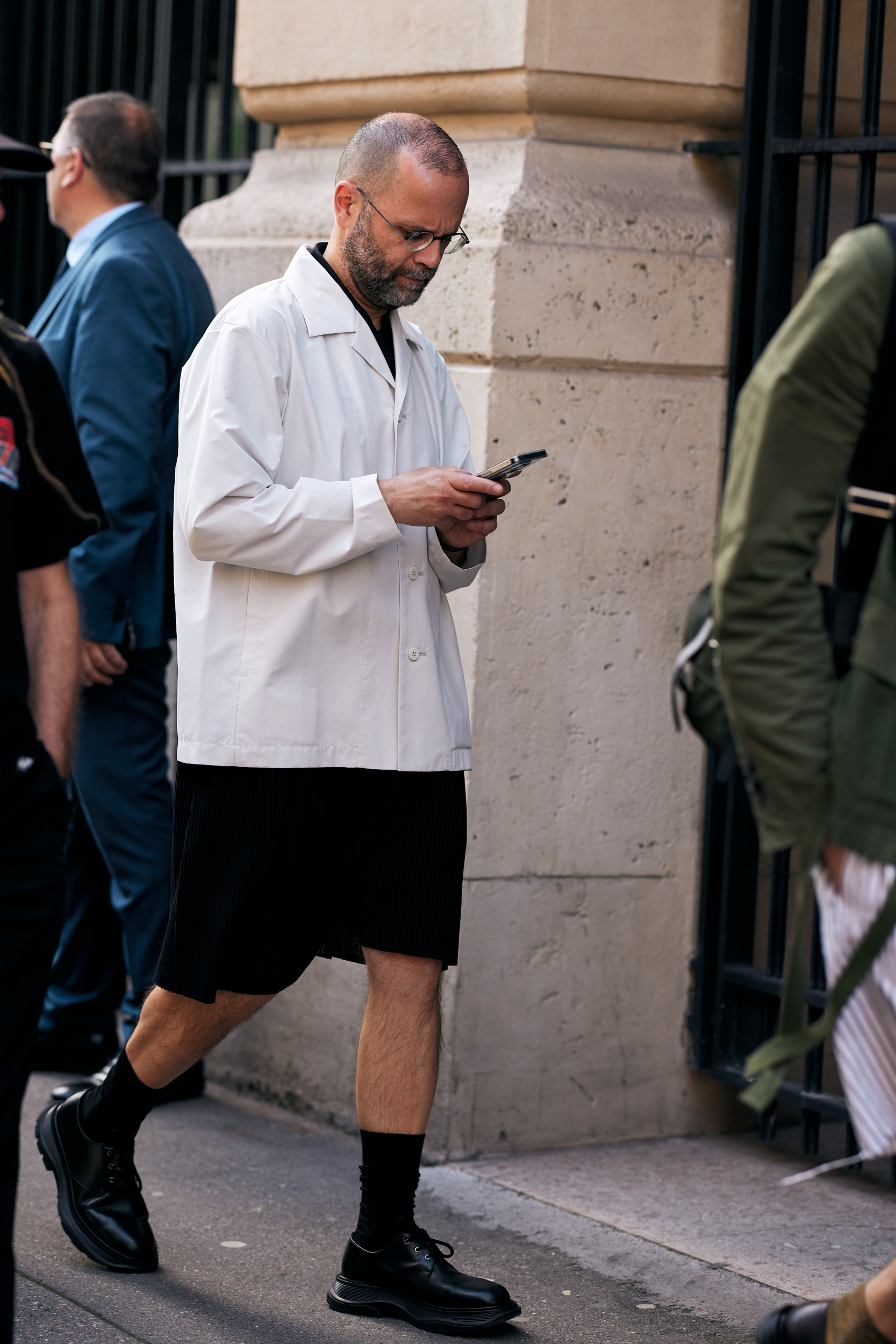 Paris Men's Street Style Spring 2025 Shows