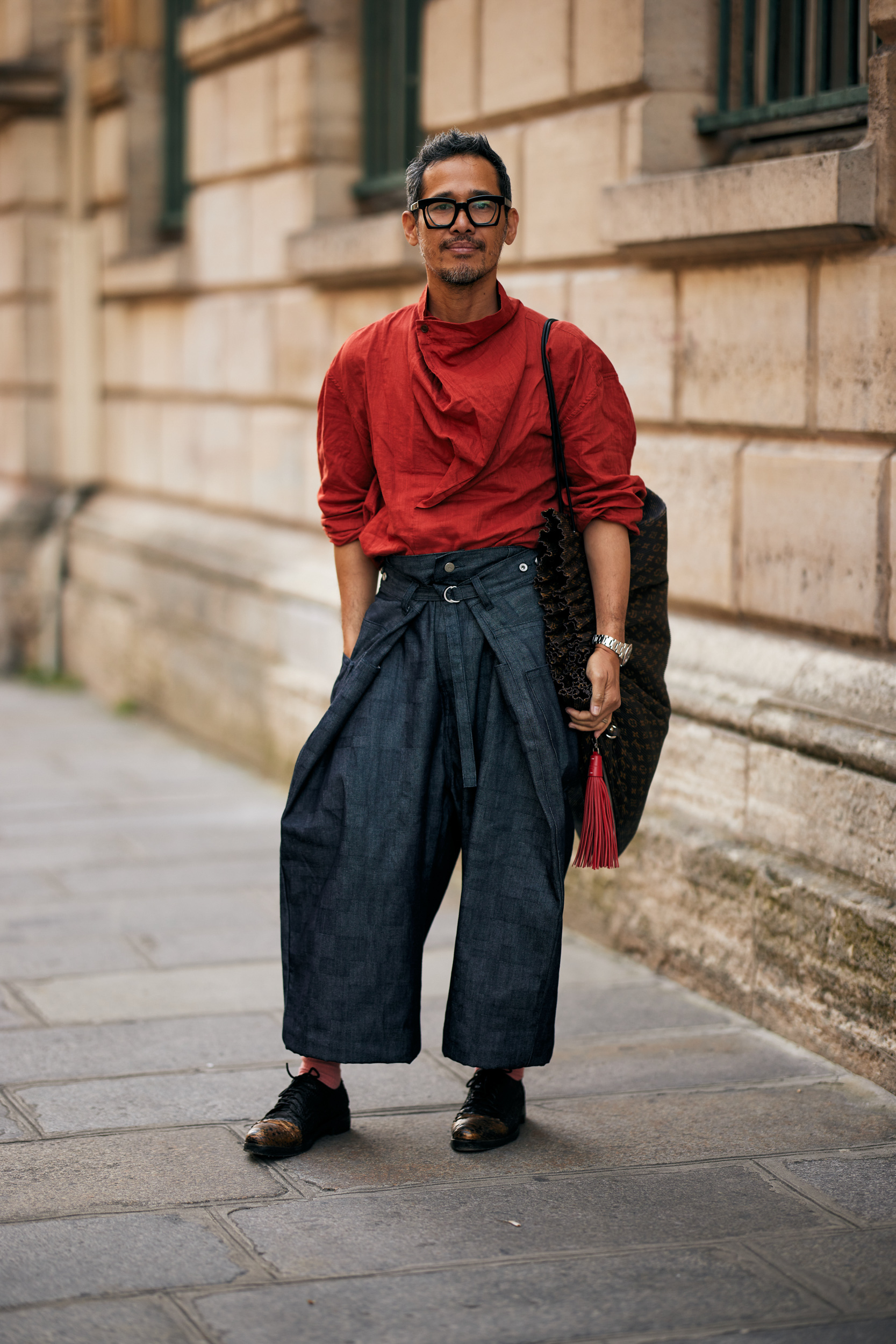 Paris Men's Street Style Spring 2025 Shows