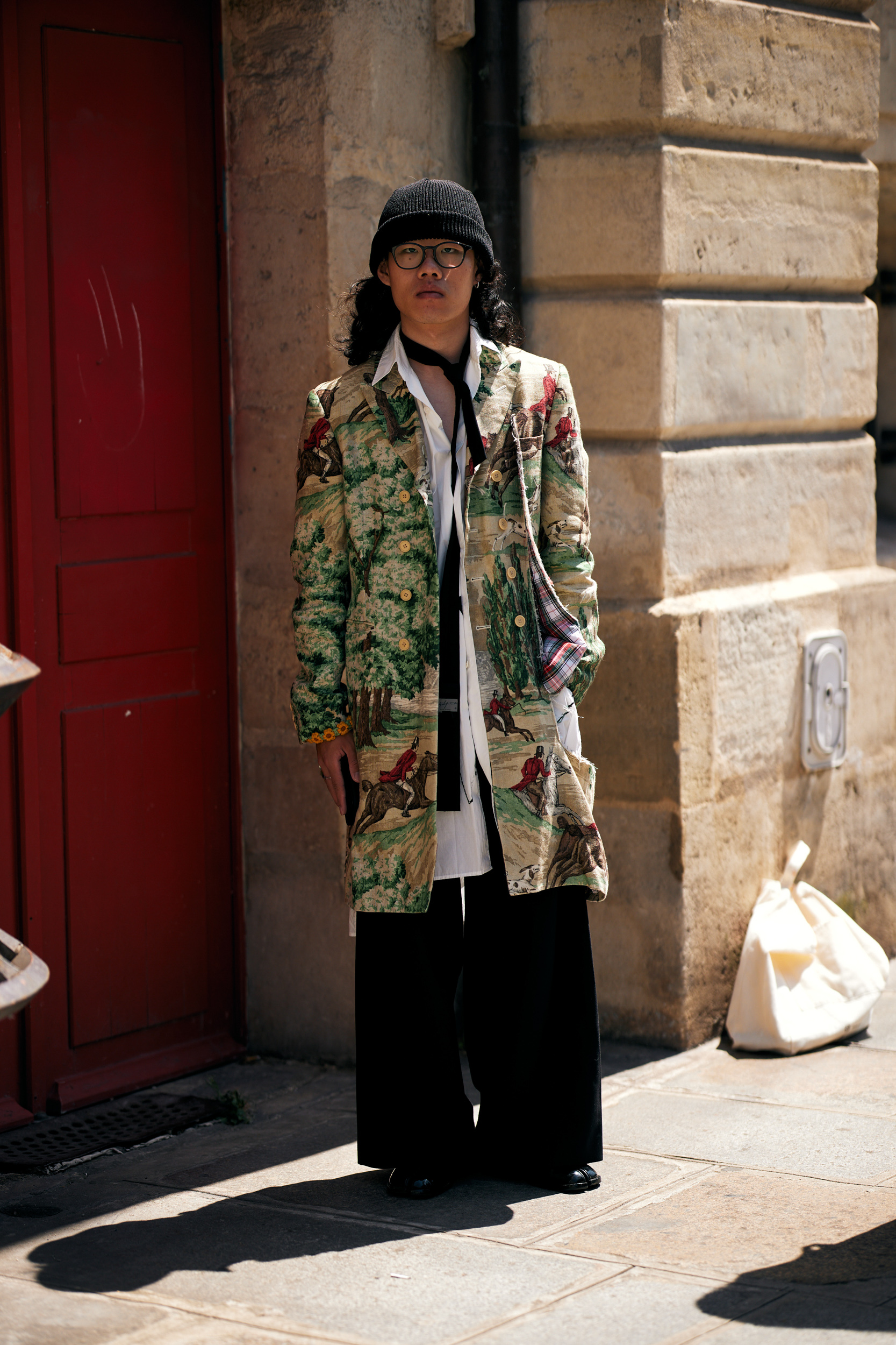 Paris Men's Street Style Spring 2025 Shows