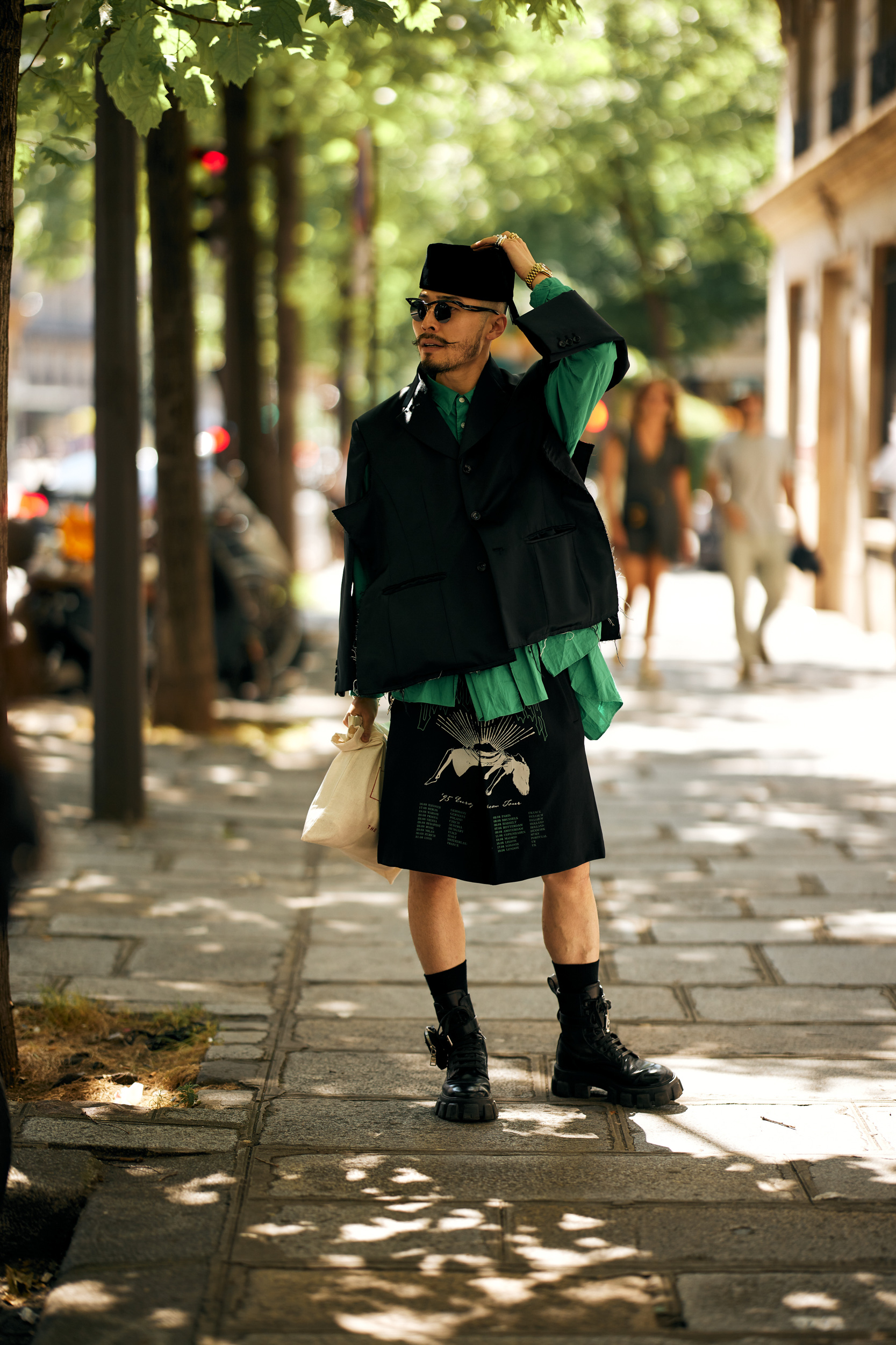 Paris Men's Street Style Spring 2025 Shows