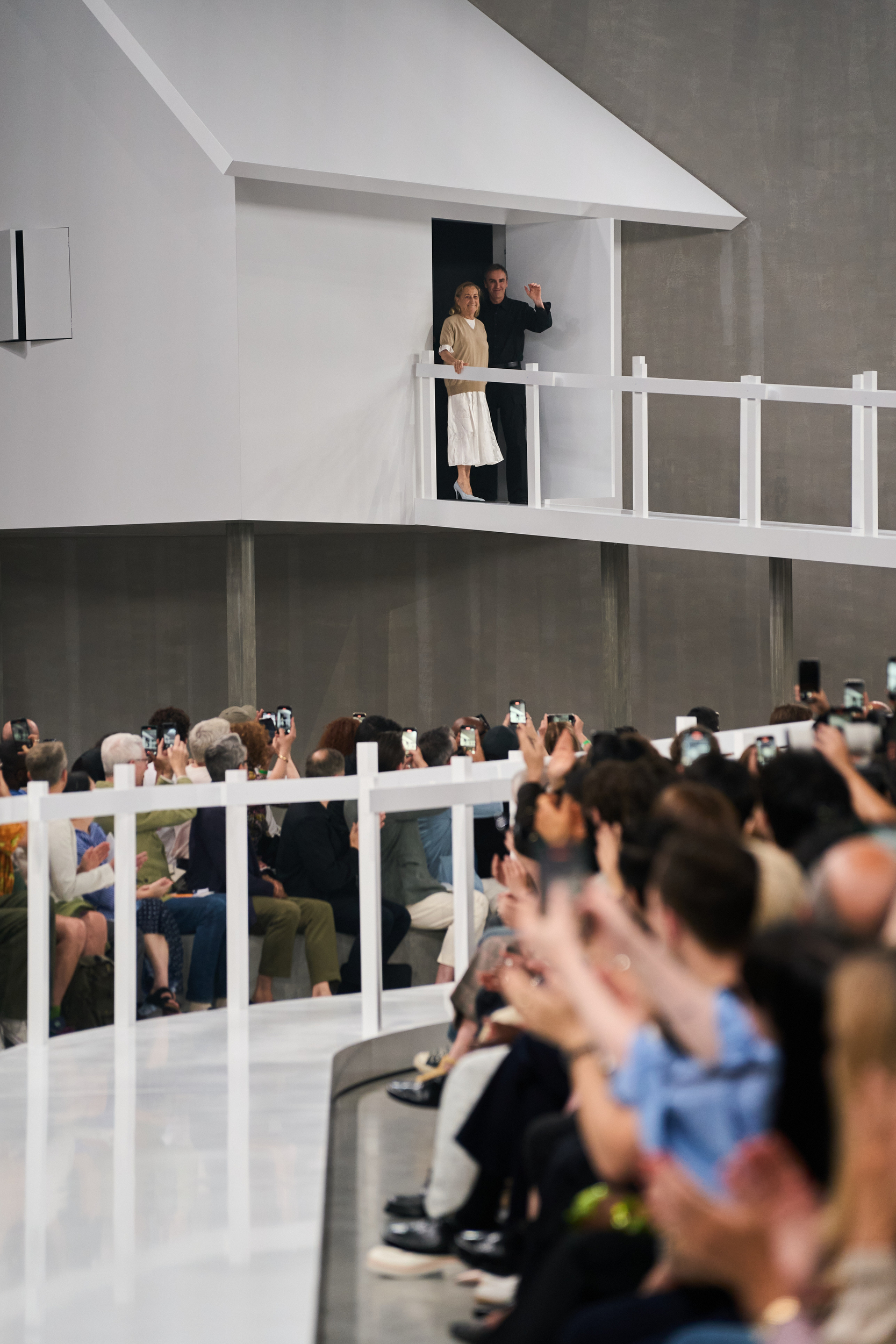 Prada  Spring 2025 Men's Fashion Show Atmosphere