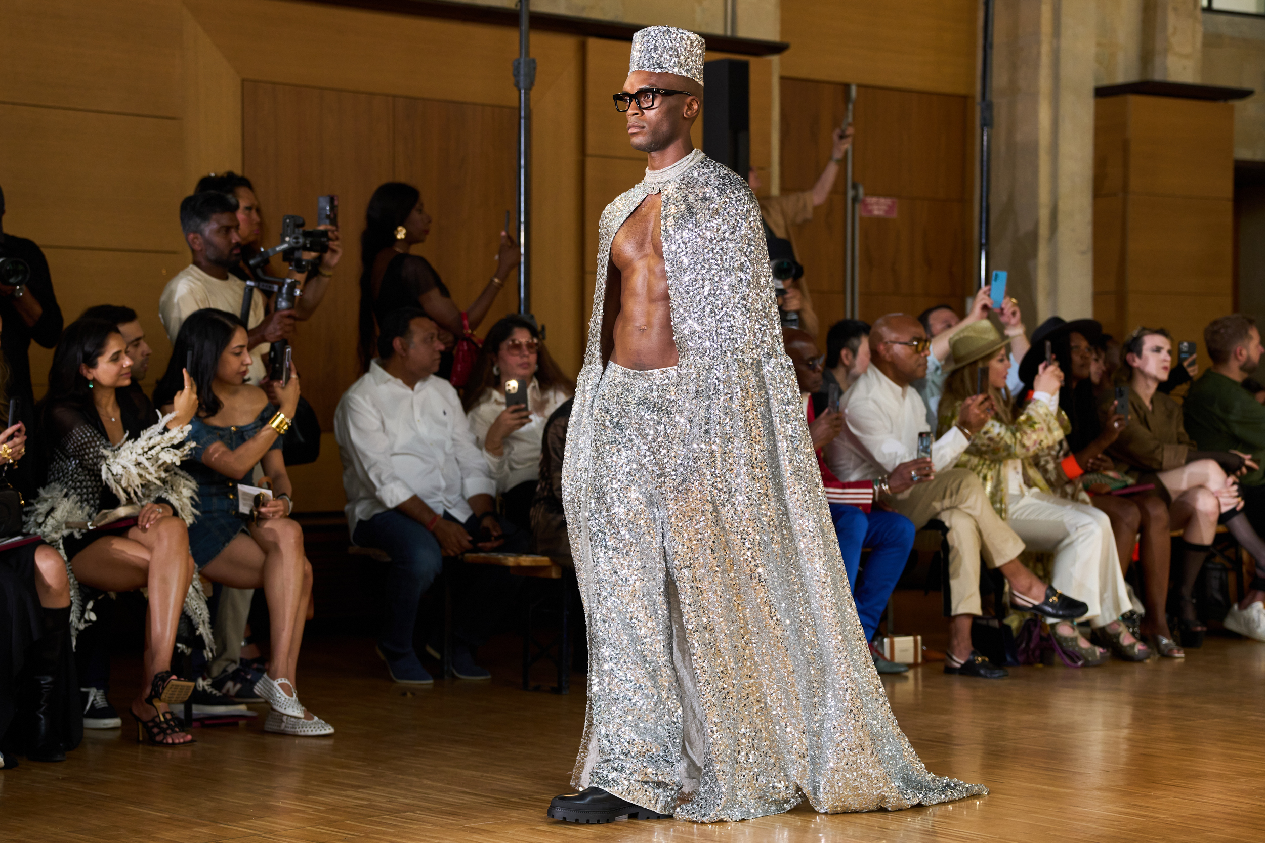 Rahul Mishra Fall 2024 Couture Fashion Show Atmosphere