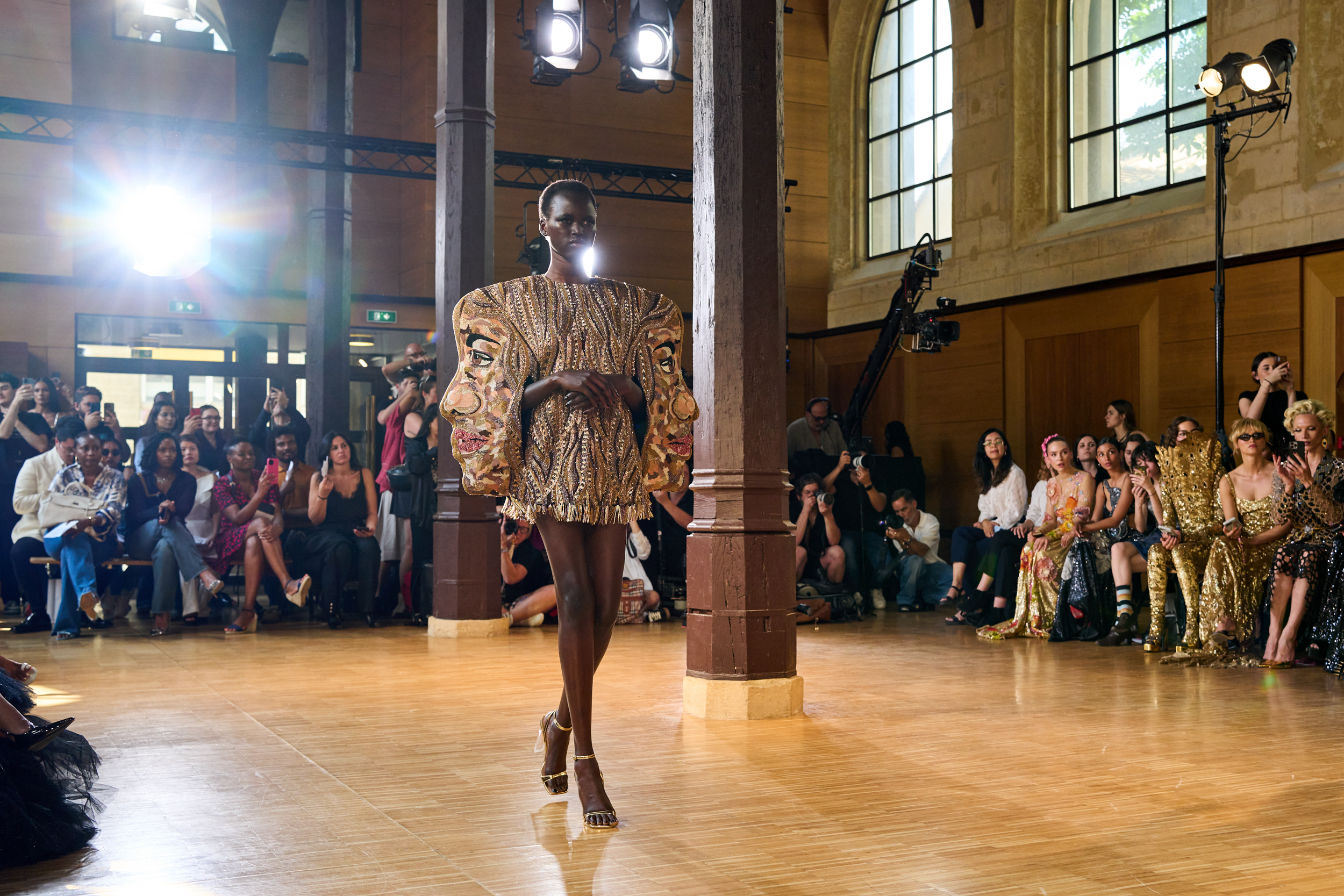 Rahul Mishra Fall 2024 Couture Fashion Show Atmosphere