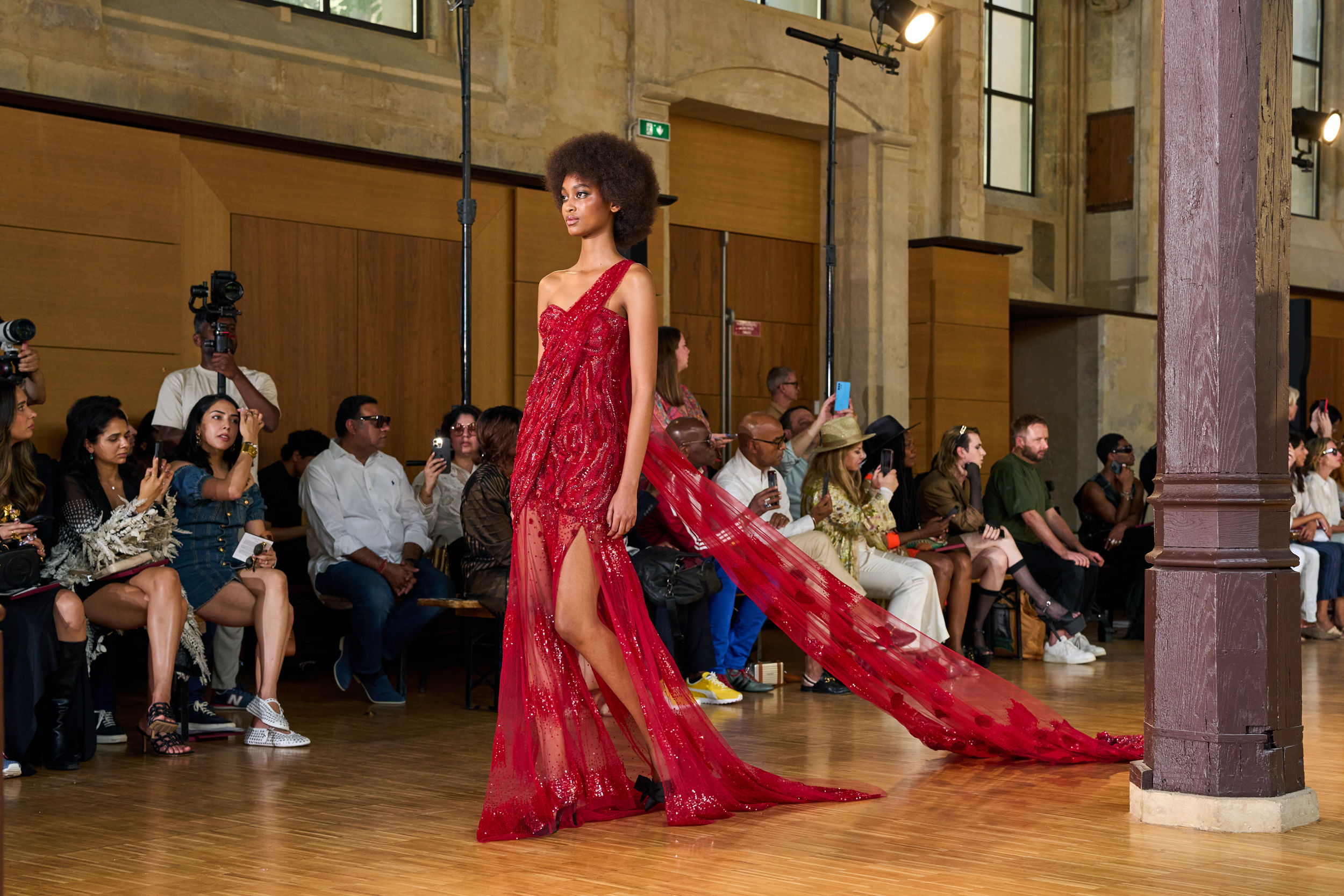 Rahul Mishra Fall 2024 Couture Fashion Show Atmosphere