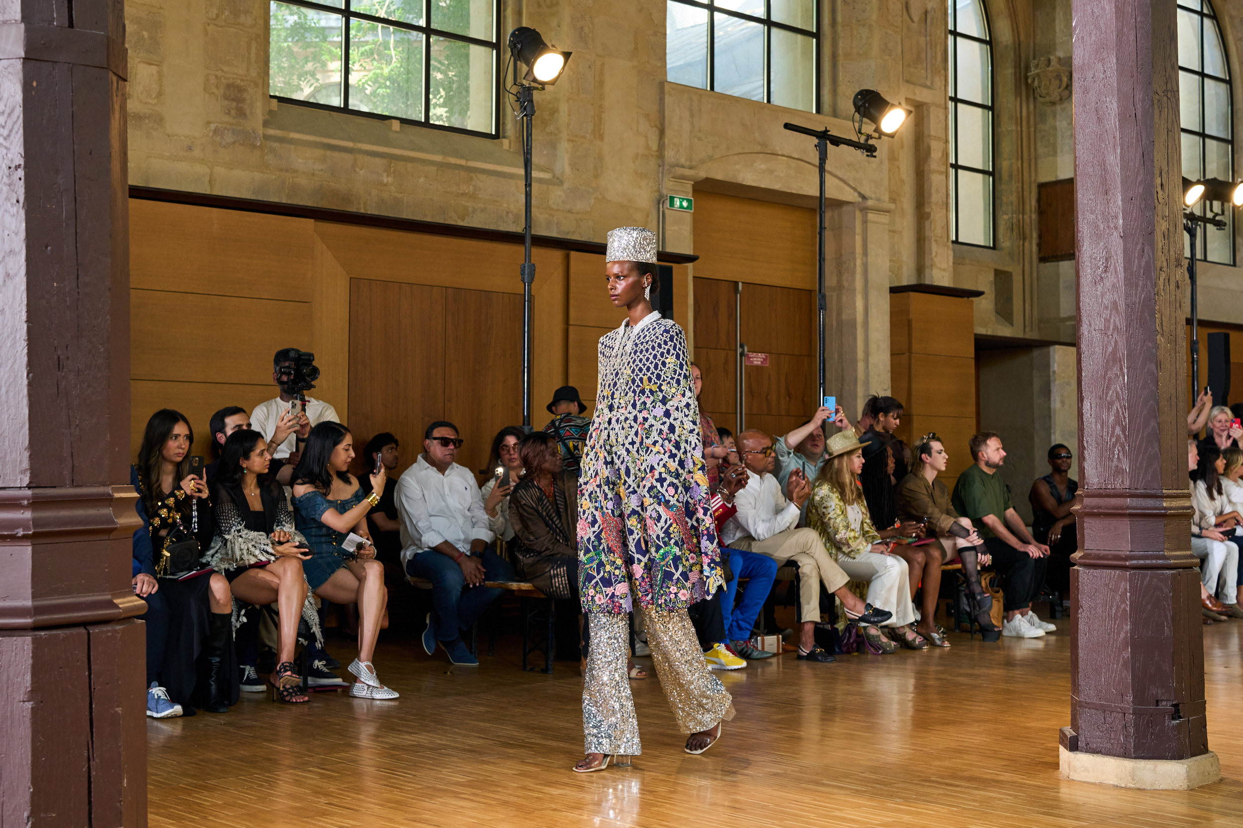 Rahul Mishra Fall 2024 Couture Fashion Show Atmosphere