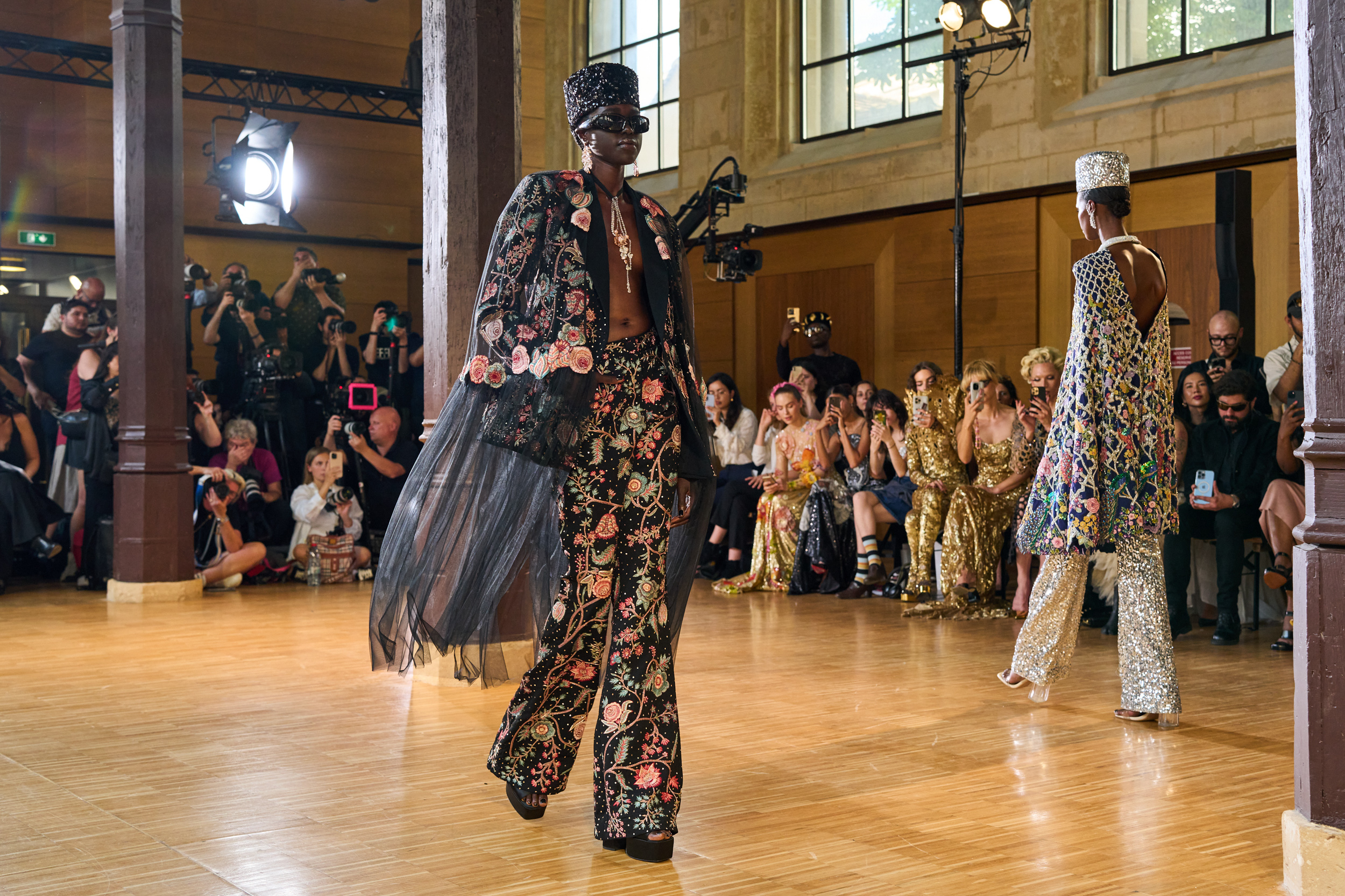 Rahul Mishra Fall 2024 Couture Fashion Show Atmosphere