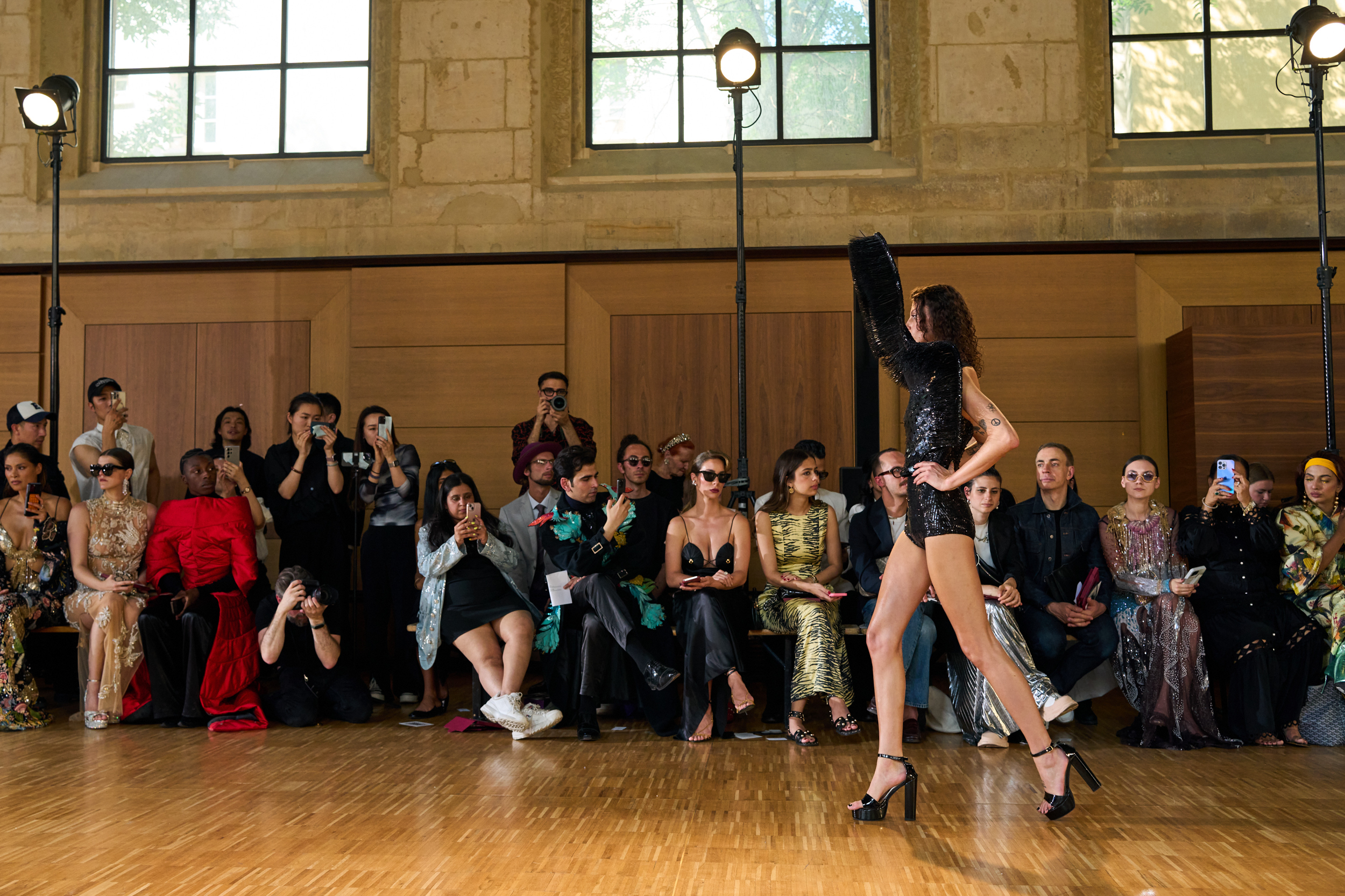 Rahul Mishra Fall 2024 Couture Fashion Show Atmosphere