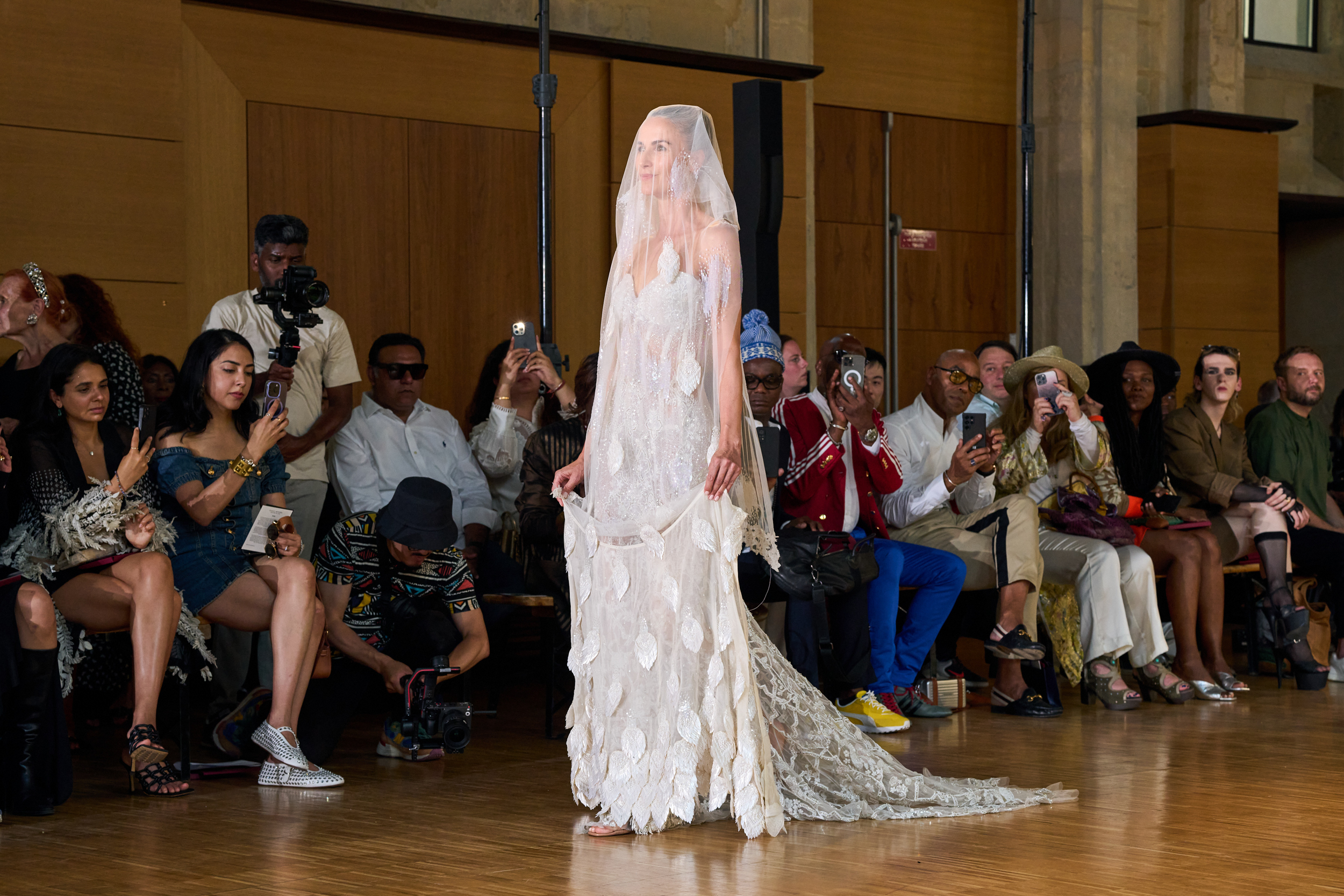 Rahul Mishra Fall 2024 Couture Fashion Show Atmosphere