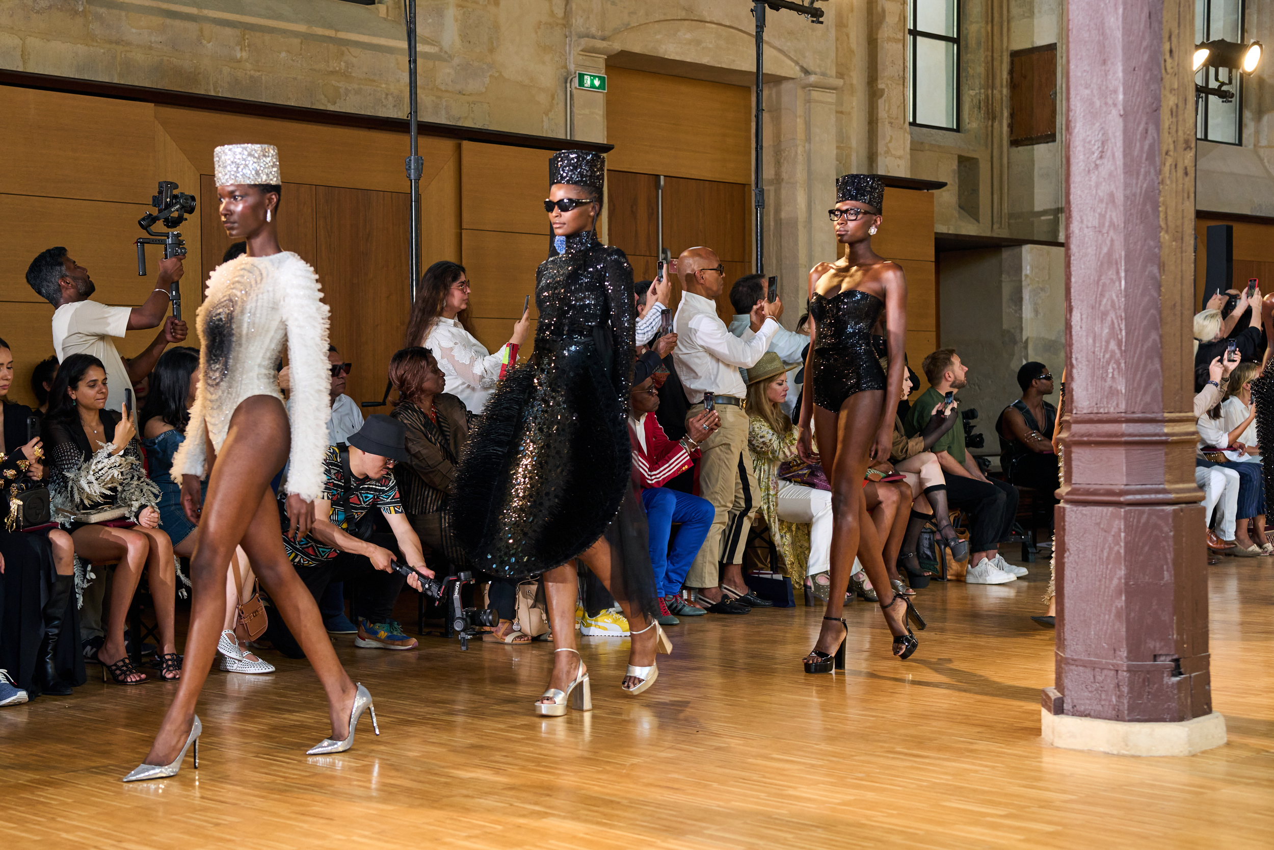 Rahul Mishra Fall 2024 Couture Fashion Show Atmosphere