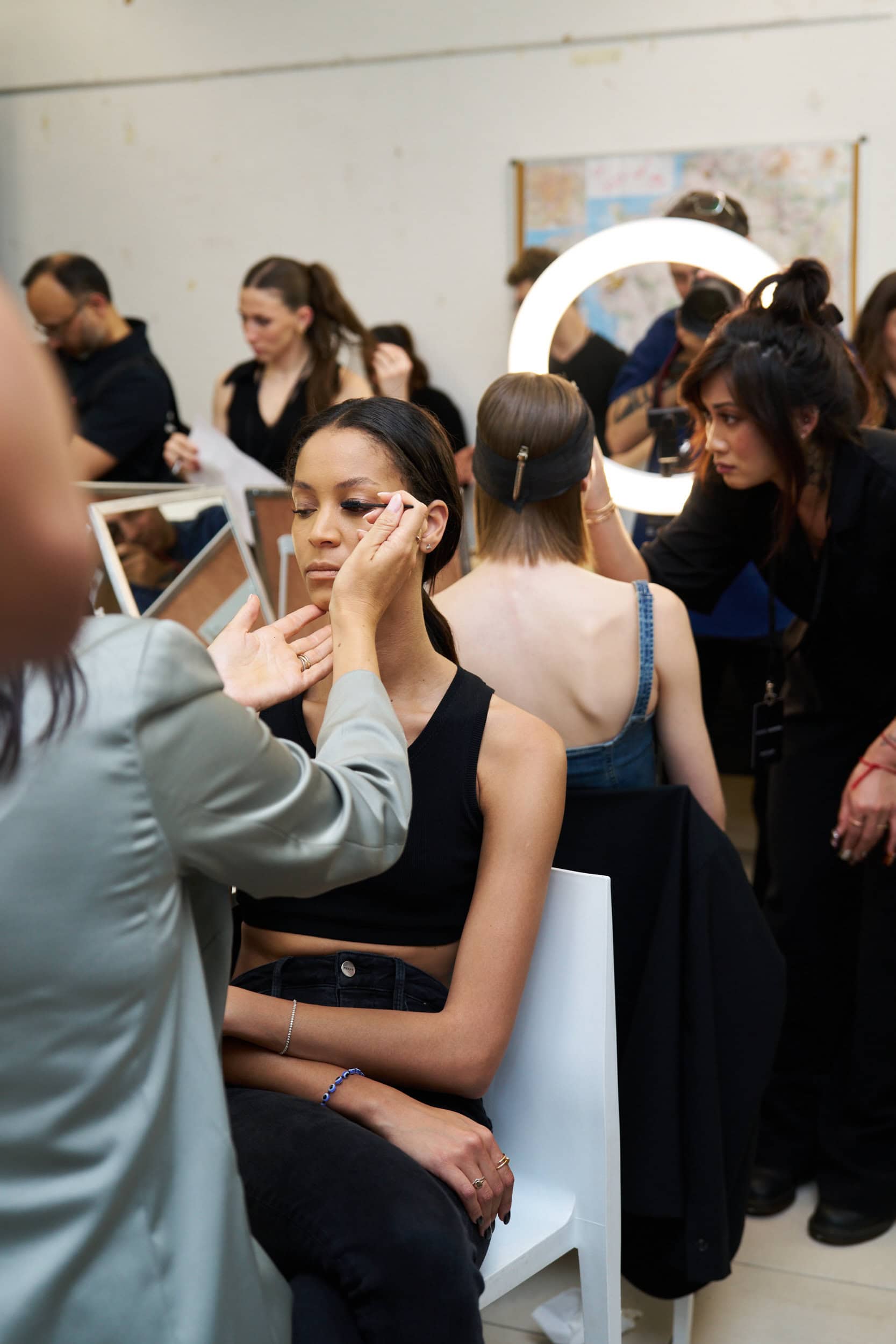 Rahul Mishra Fall 2024 Couture Fashion Show Backstage