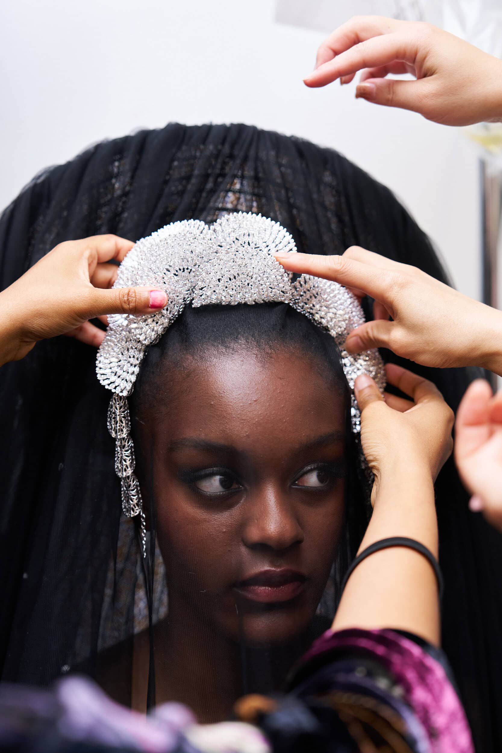 Rahul Mishra Fall 2024 Couture Fashion Show Backstage