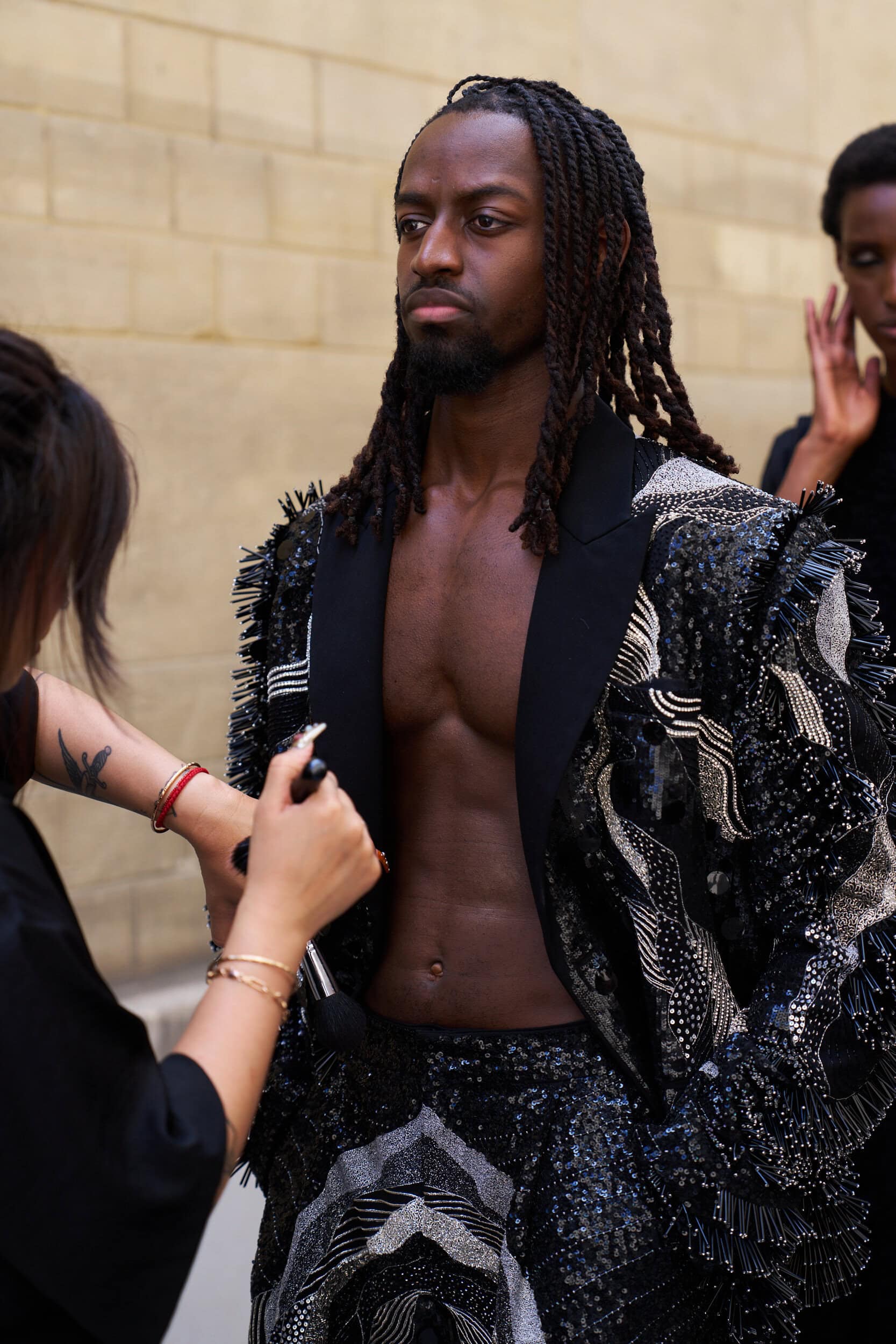 Rahul Mishra Fall 2024 Couture Fashion Show Backstage