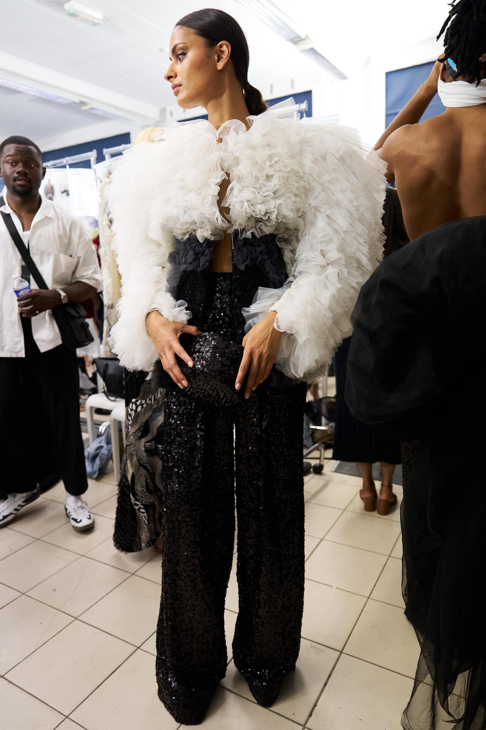 Rahul Mishra Fall 2024 Couture Fashion Show Backstage