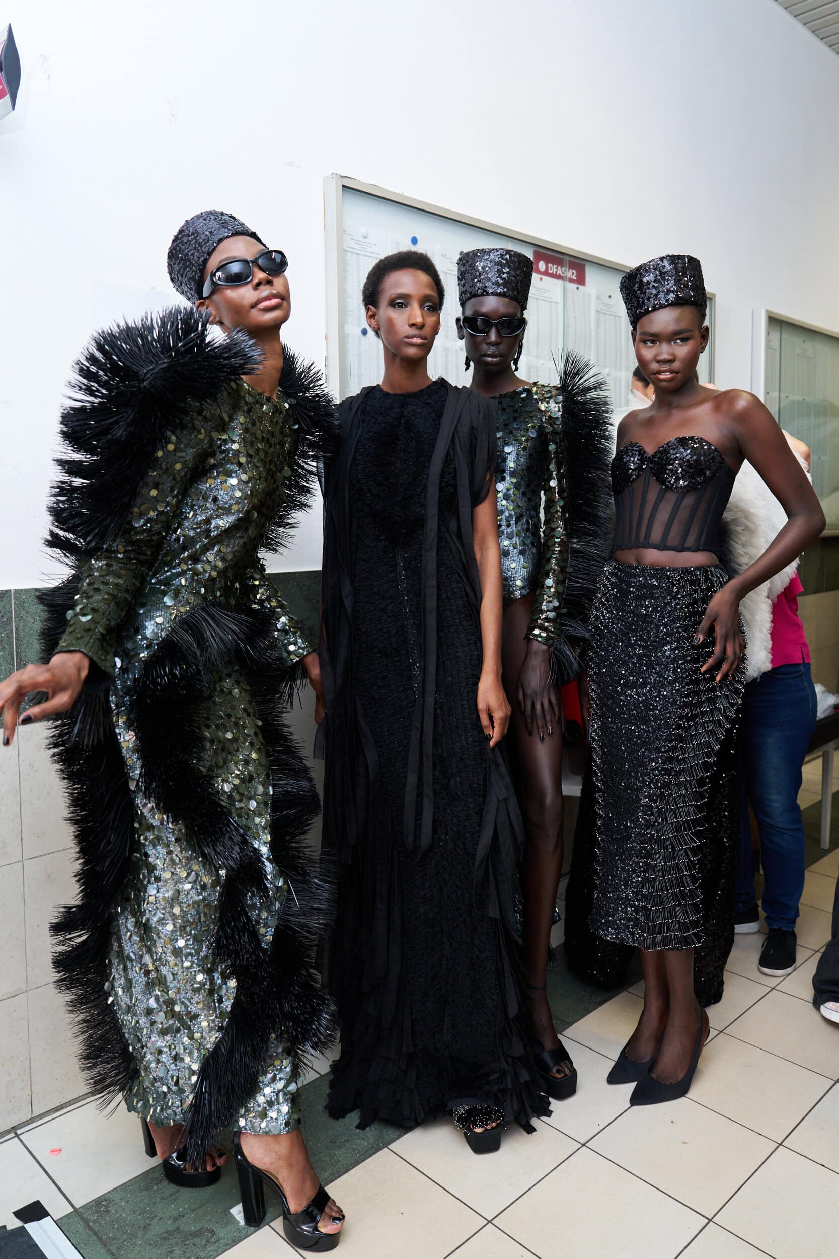 Rahul Mishra Fall 2024 Couture Fashion Show Backstage