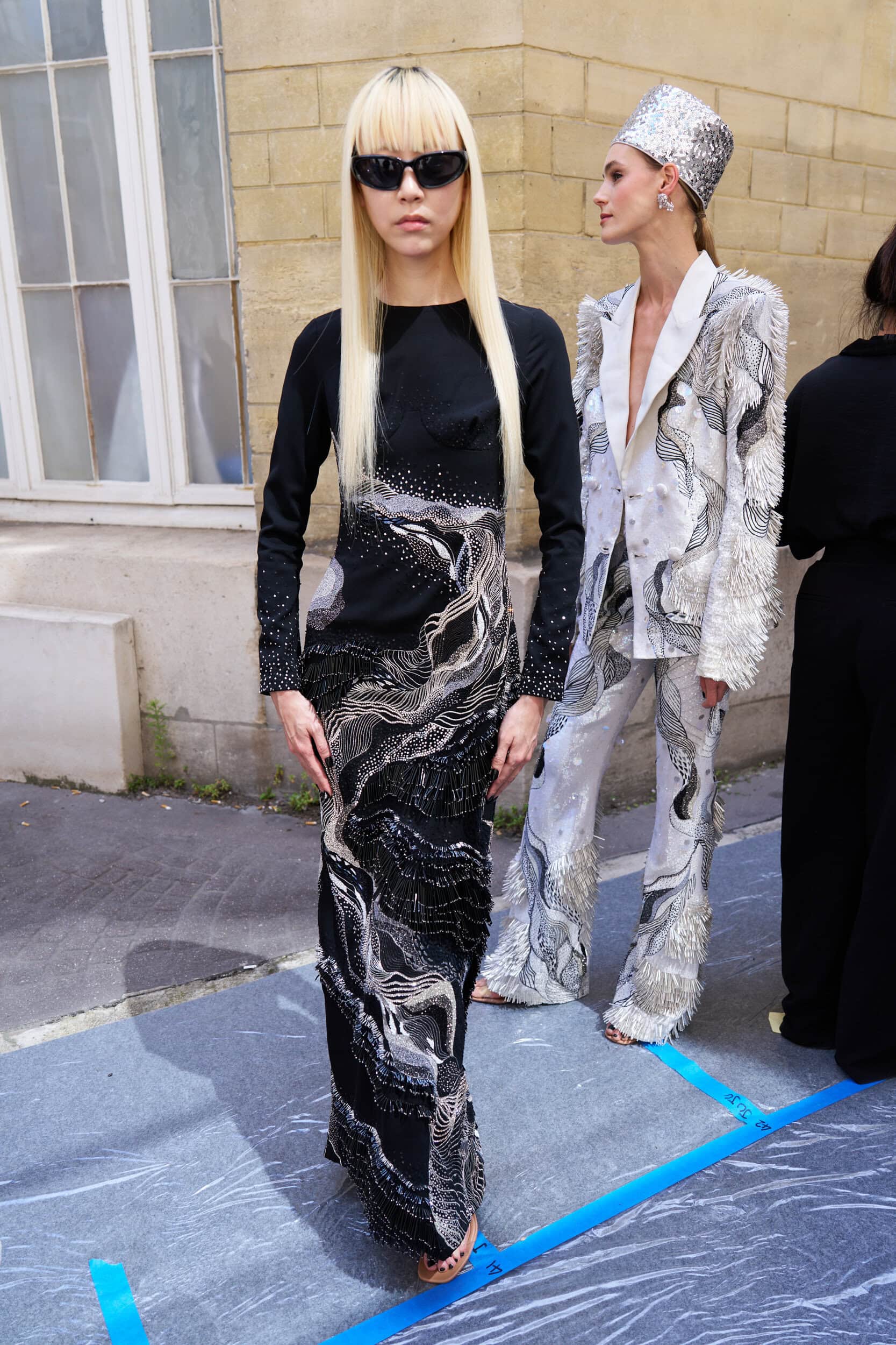 Rahul Mishra Fall 2024 Couture Fashion Show Backstage