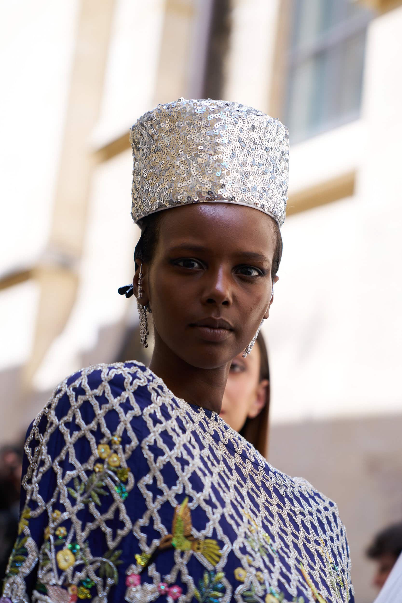 Rahul Mishra Fall 2024 Couture Fashion Show Backstage