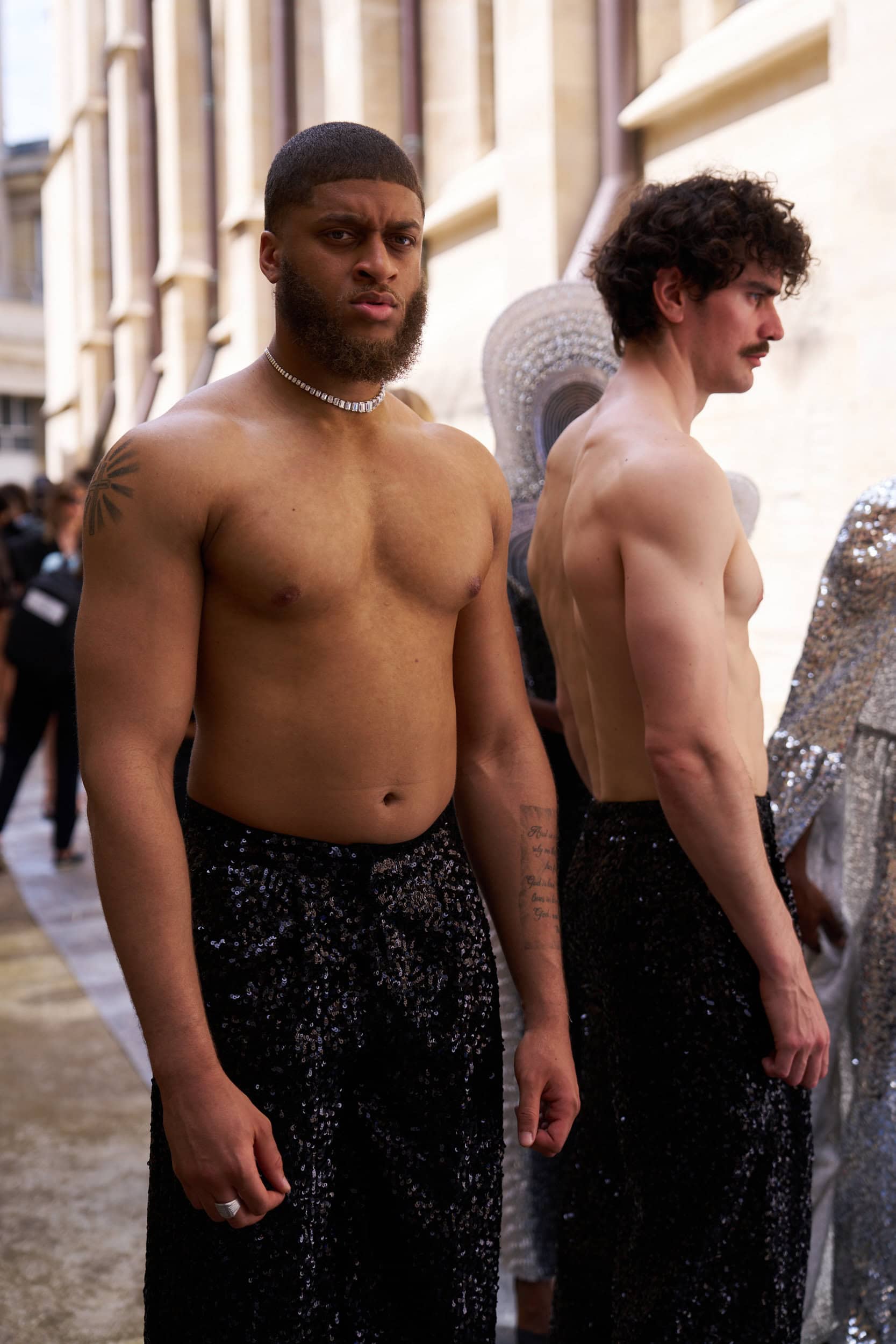 Rahul Mishra Fall 2024 Couture Fashion Show Backstage