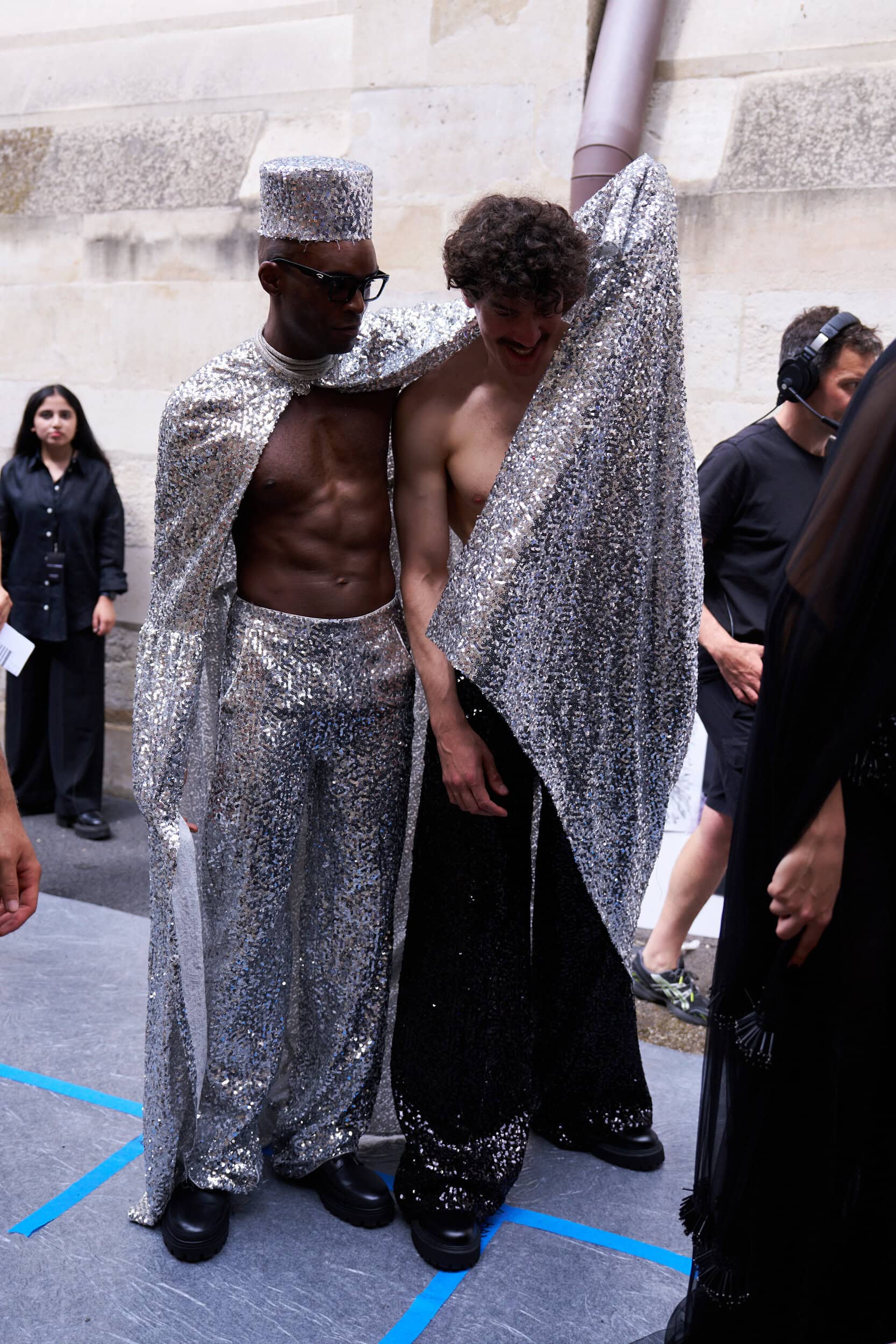 Rahul Mishra Fall 2024 Couture Fashion Show Backstage