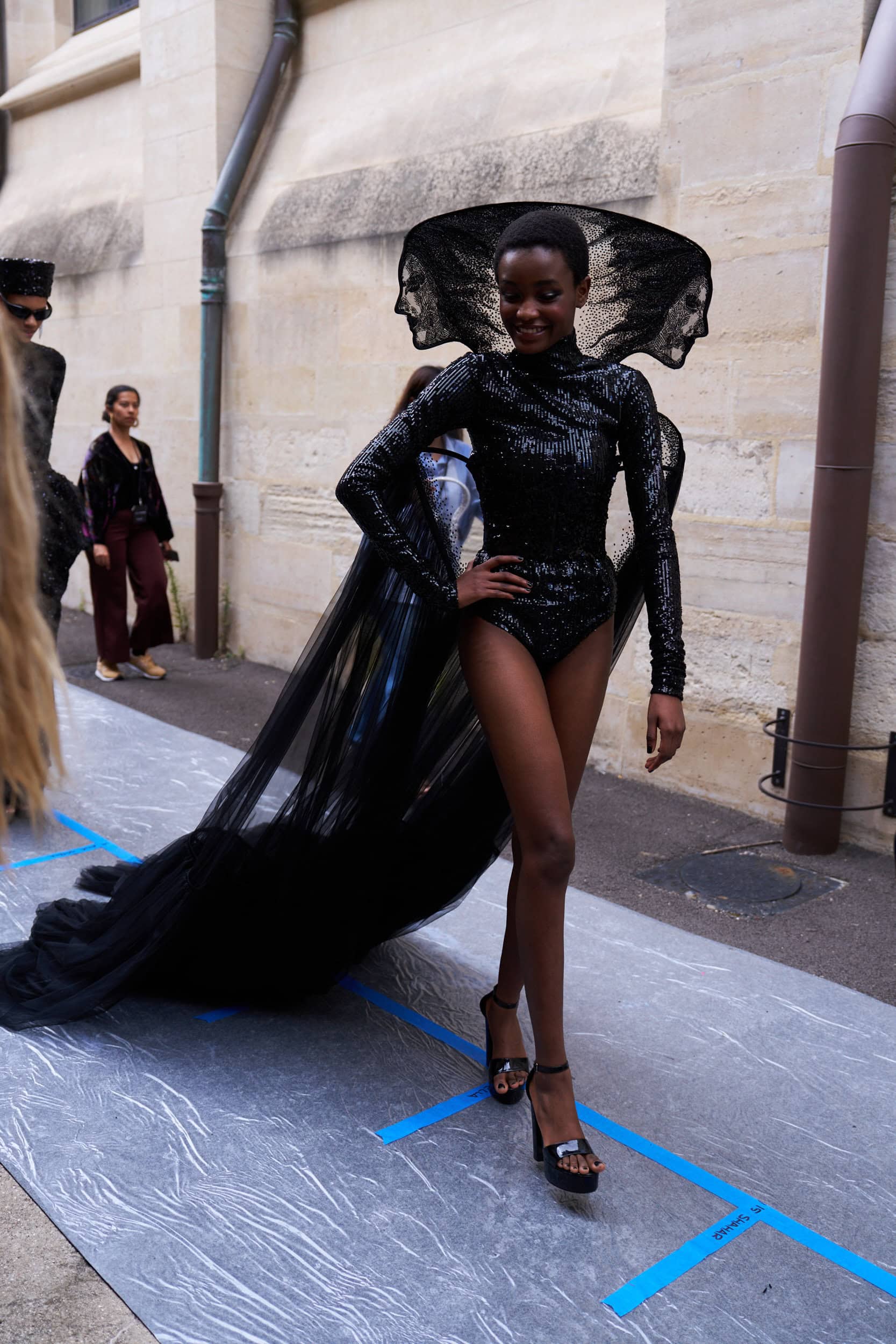 Rahul Mishra Fall 2024 Couture Fashion Show Backstage