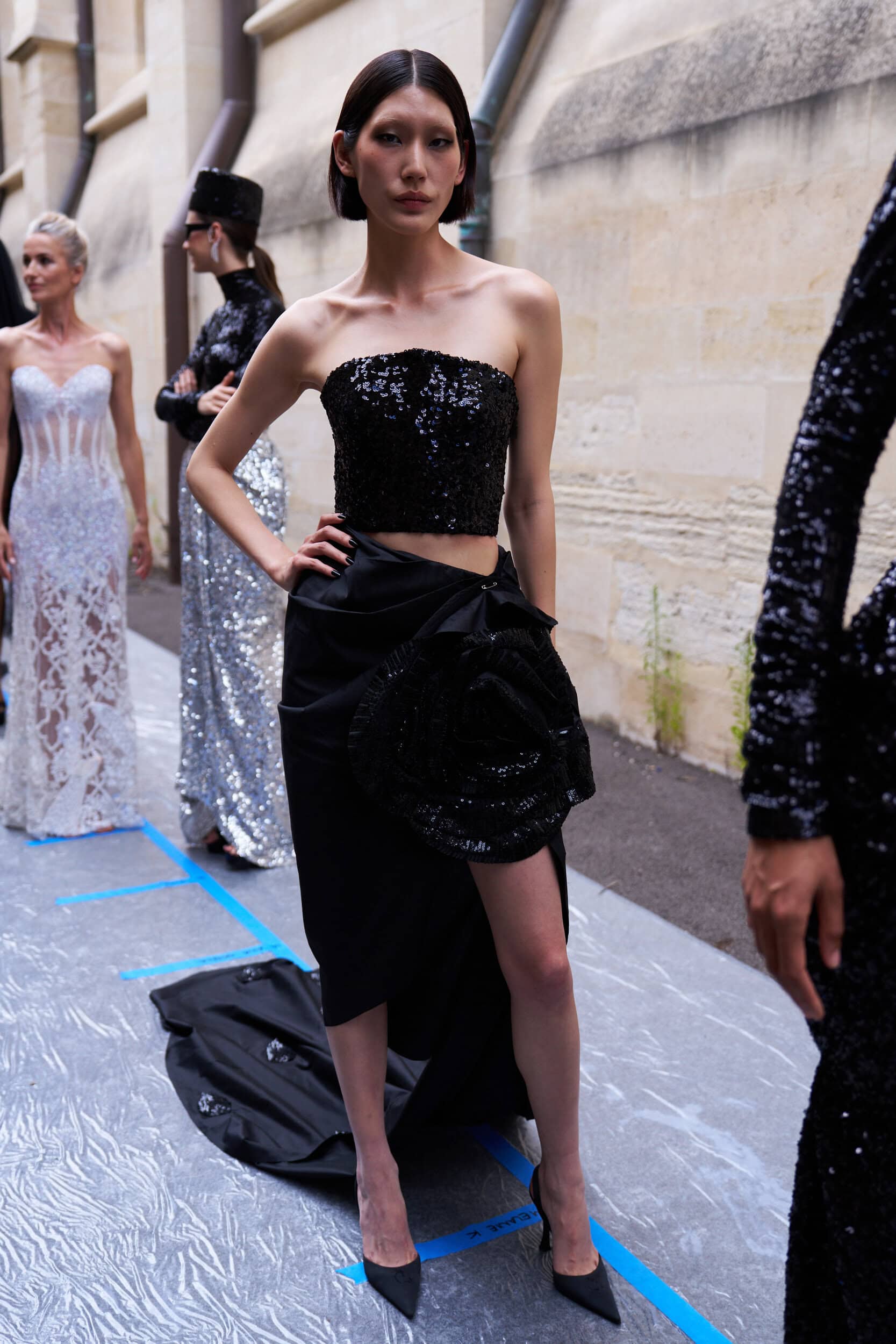 Rahul Mishra Fall 2024 Couture Fashion Show Backstage