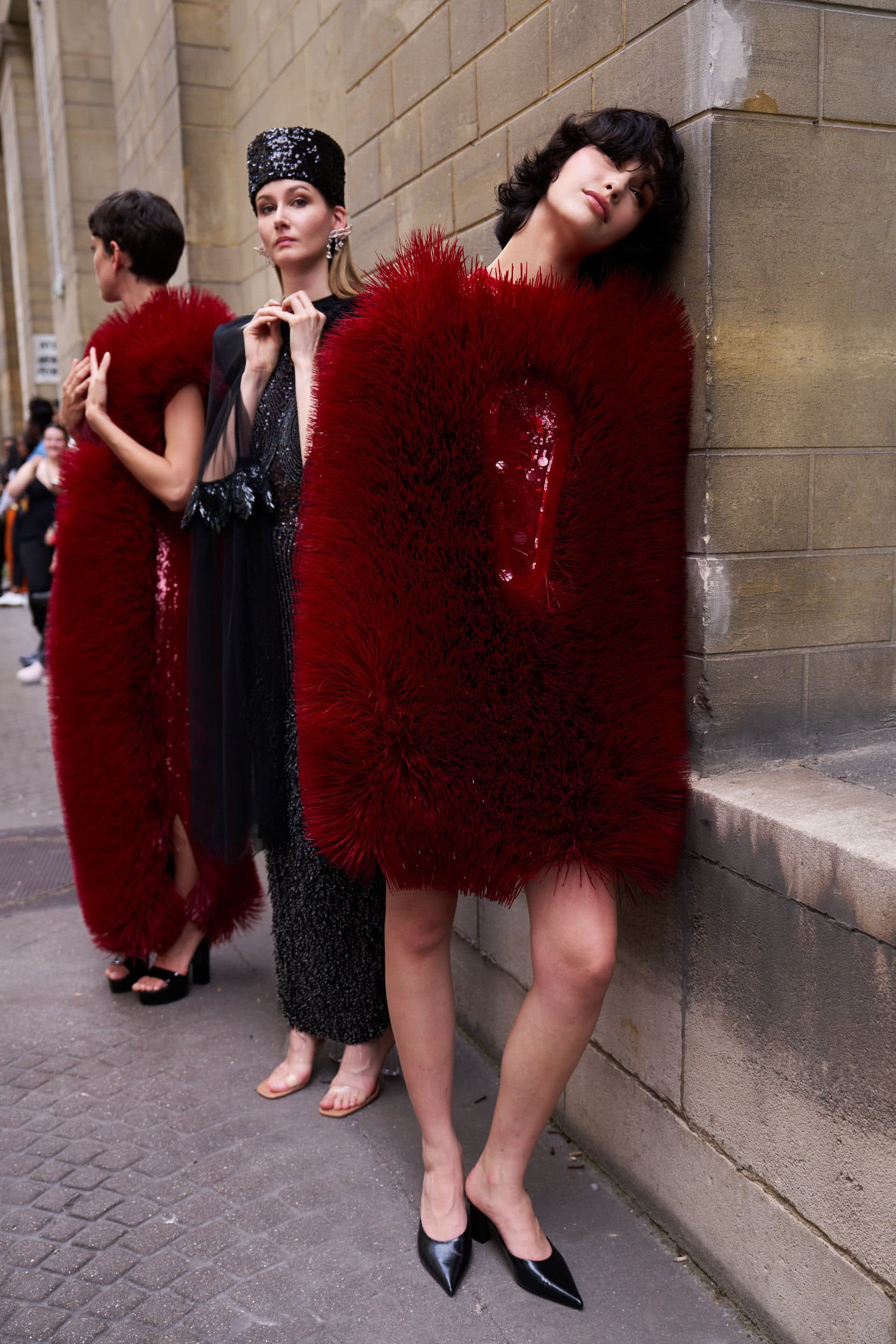 Rahul Mishra Fall 2024 Couture Fashion Show Backstage