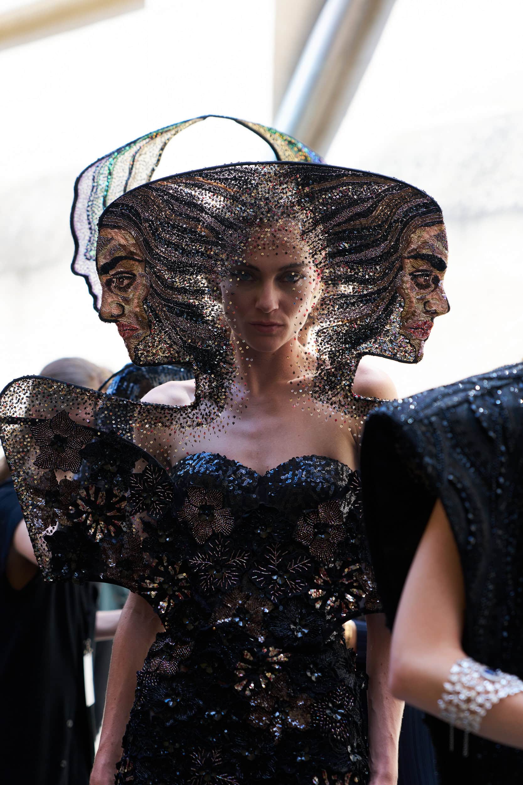 Rahul Mishra Fall 2024 Couture Fashion Show Backstage