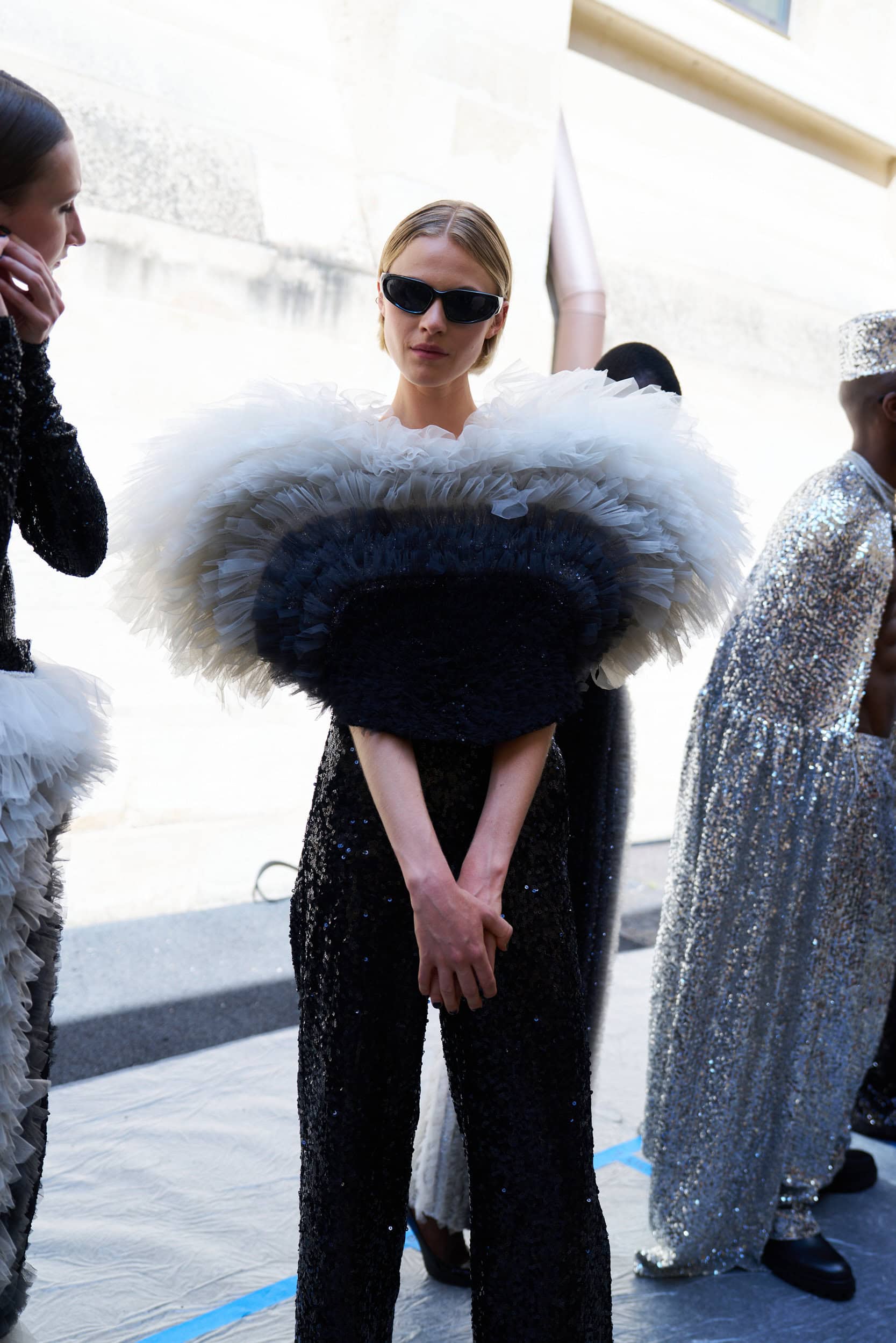 Rahul Mishra Fall 2024 Couture Fashion Show Backstage