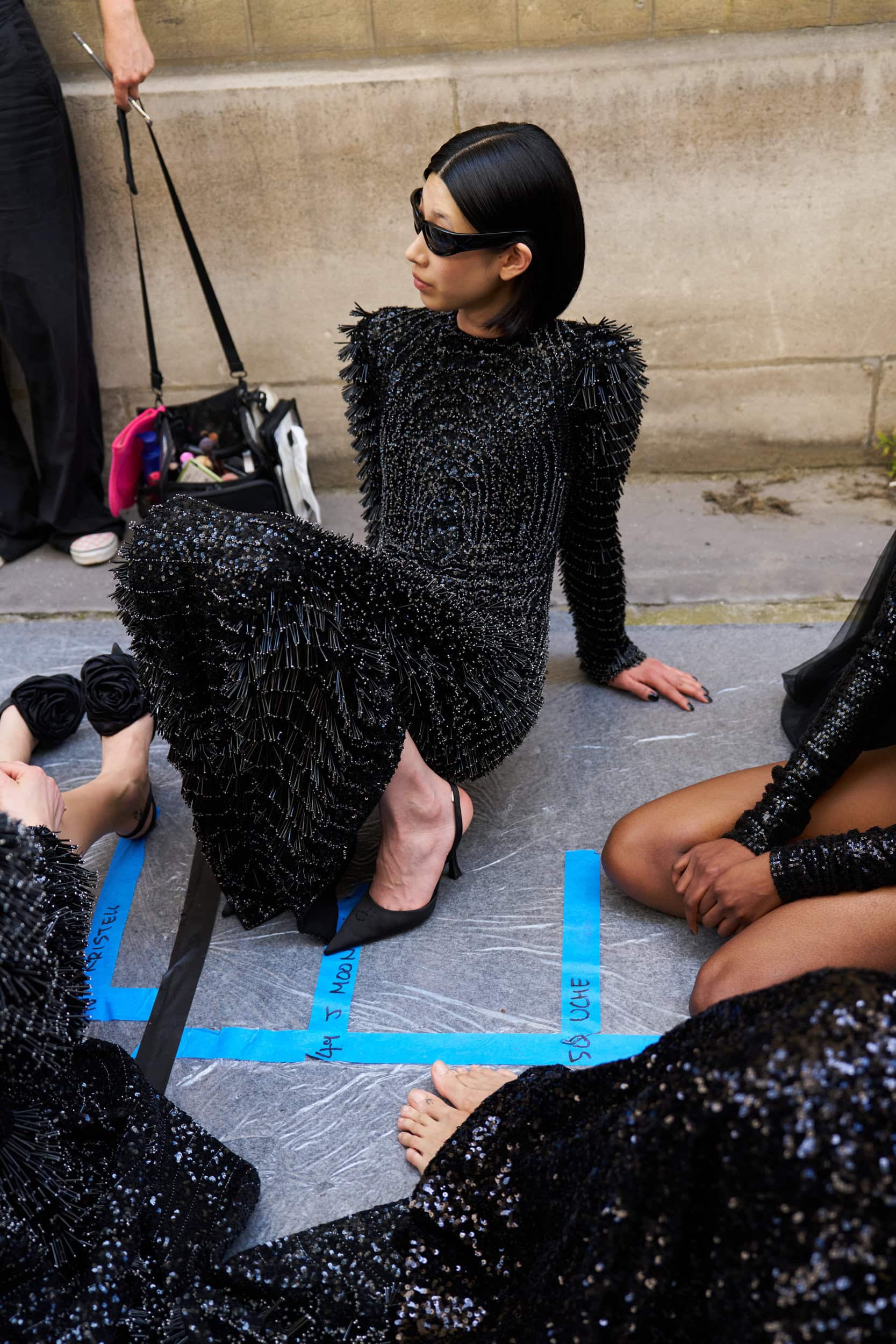 Rahul Mishra Fall 2024 Couture Fashion Show Backstage