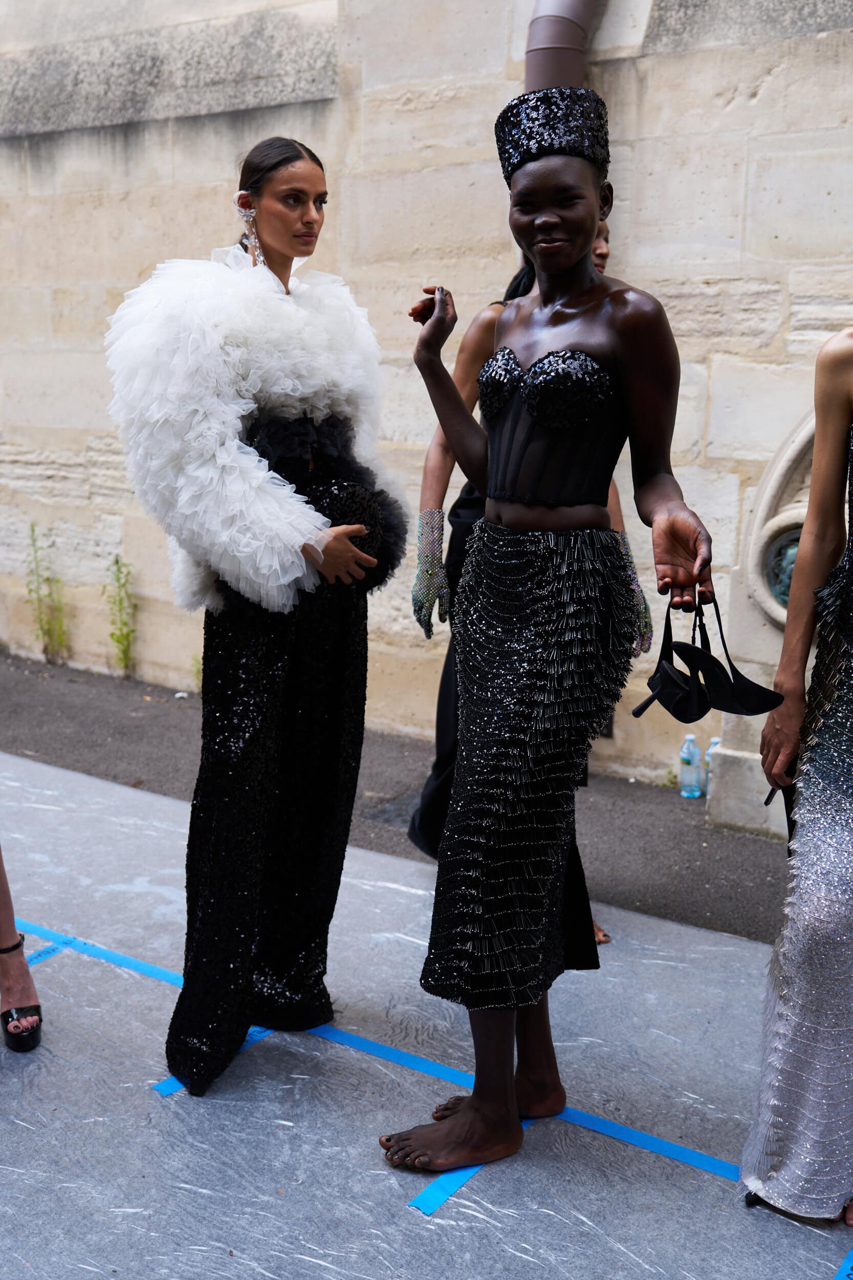 Rahul Mishra Fall 2024 Couture Fashion Show Backstage