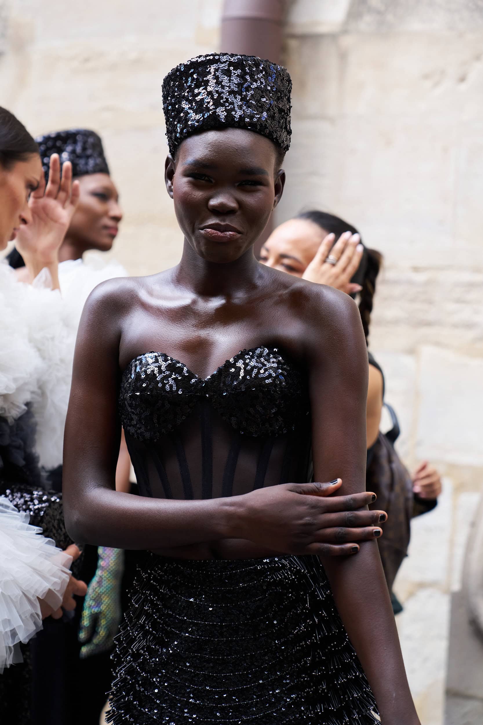 Rahul Mishra Fall 2024 Couture Fashion Show Backstage