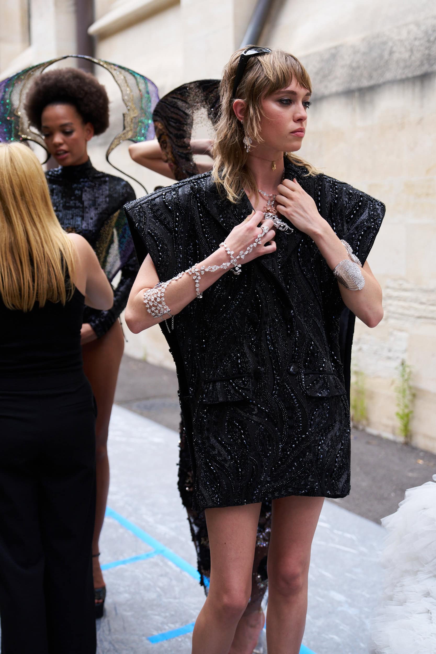 Rahul Mishra Fall 2024 Couture Fashion Show Backstage