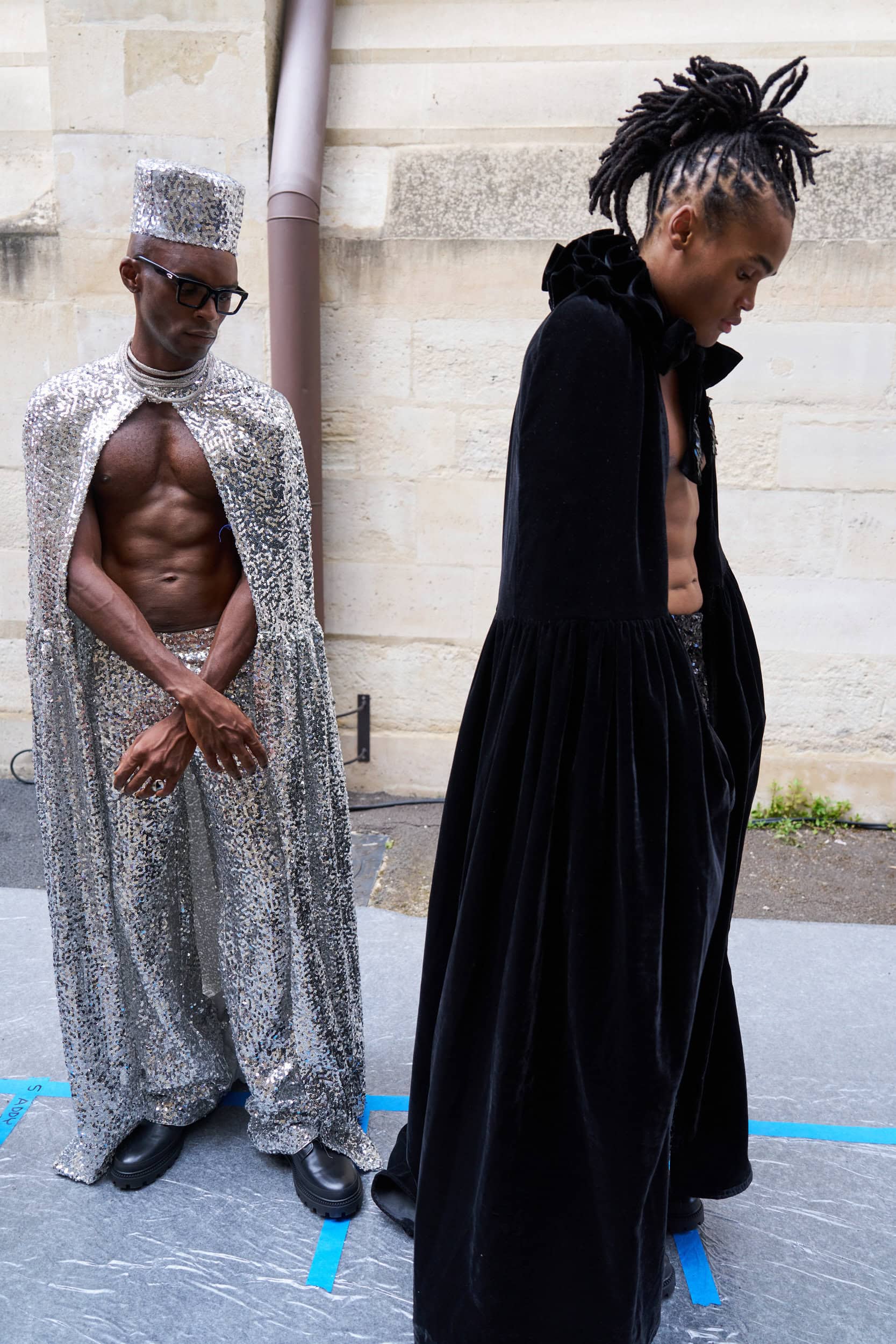 Rahul Mishra Fall 2024 Couture Fashion Show Backstage